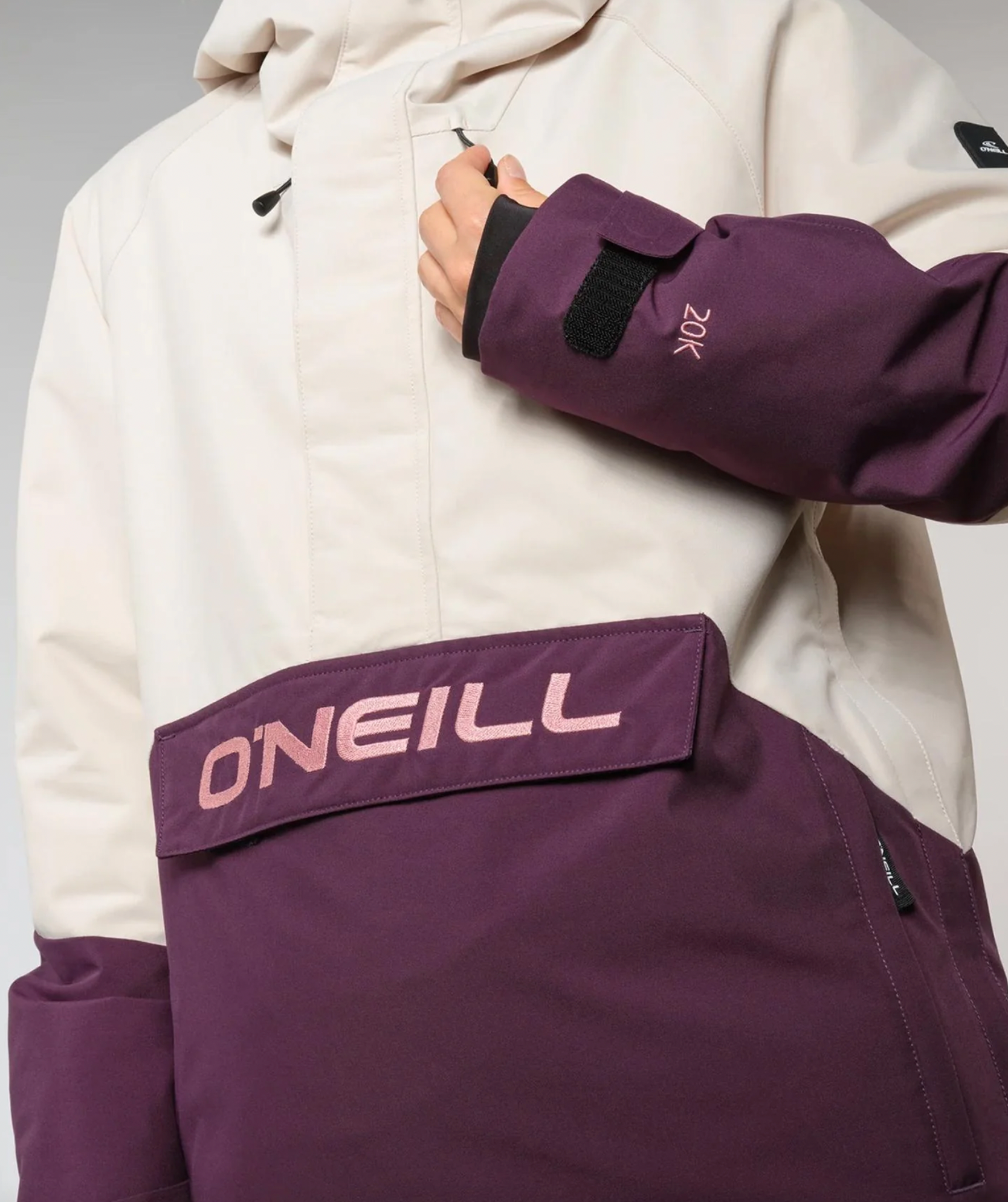 O'Neill Women's Originals Anorak Jacket 2025 - Waterproof Windbreaker for Hiking, Camping & Outdoor Adventures