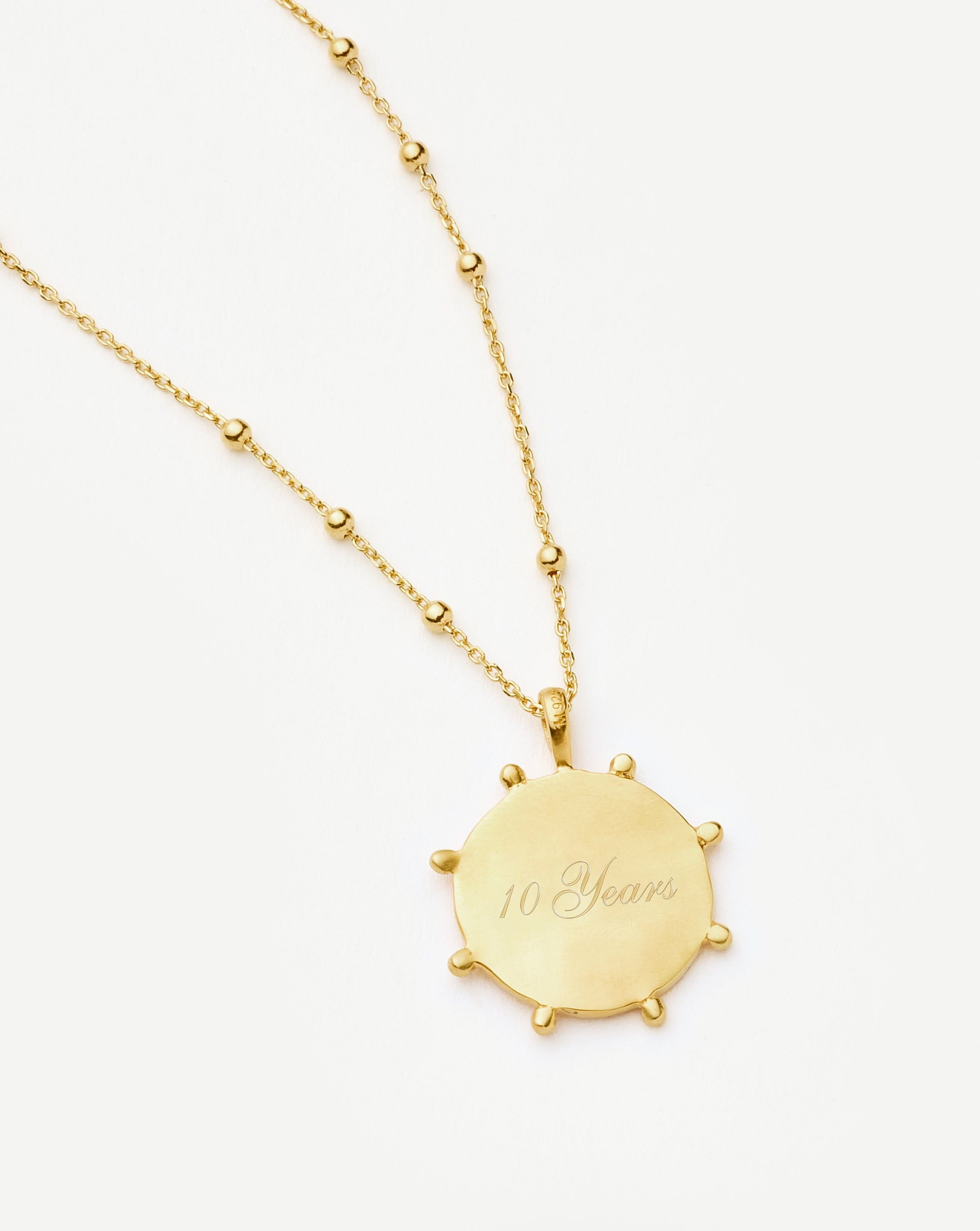 Lucy Williams Beaded Coin Necklace - Elegant Bohemian Jewelry for Women, Gold-Tone Pendant Necklace for Casual & Party Wear, Perfect Gift for Her