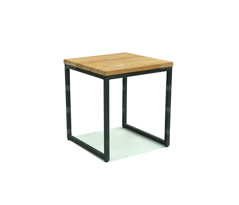 4 chairs 90cm stone plate square table