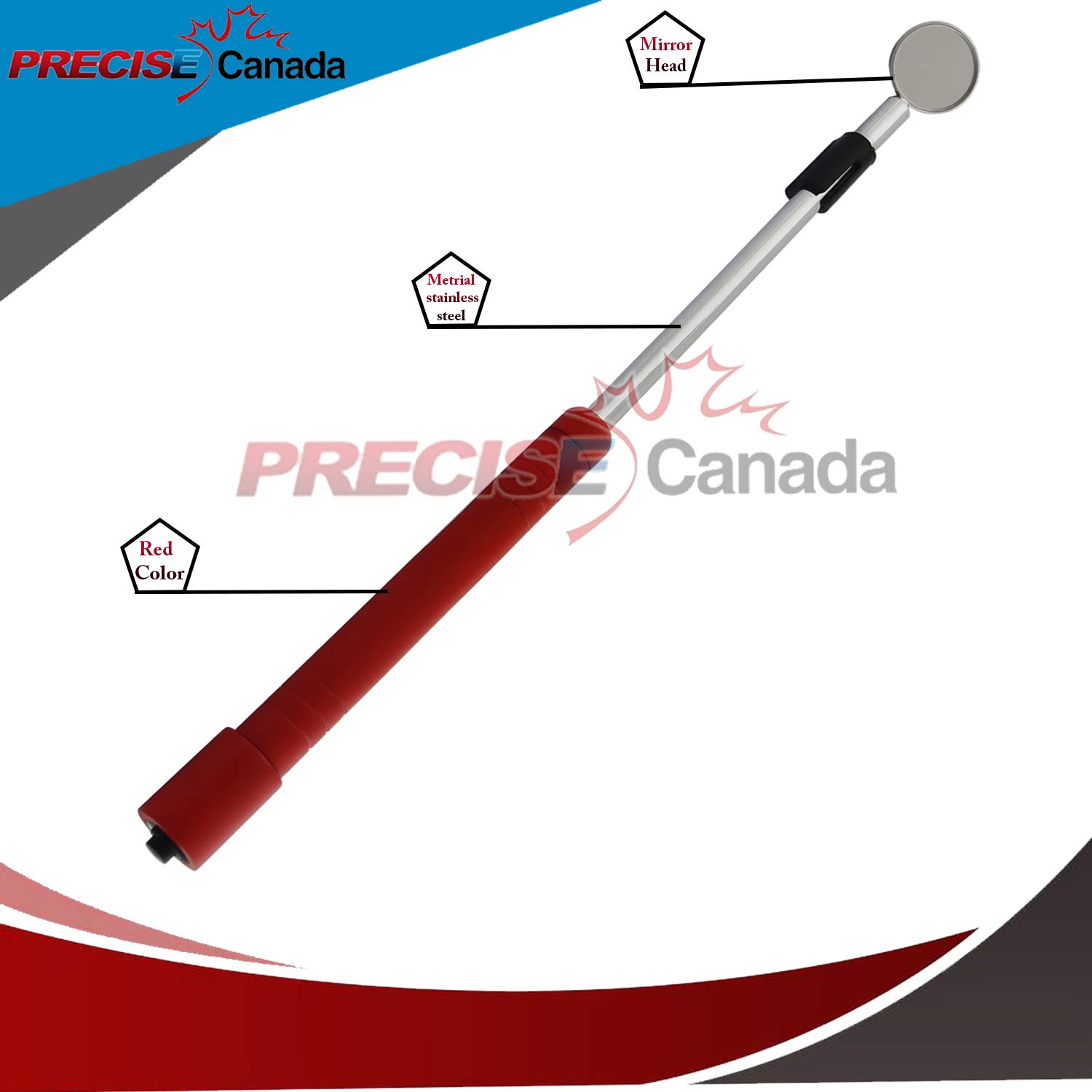 Anti-Fog LED Dental Mirror with Light - Stainless Steel Teeth Cleaning Tool for Dentists & Home Use (Model DN-2263) | Perfect for Dental Exams, Oral Care & Professional Teeth Cleaning