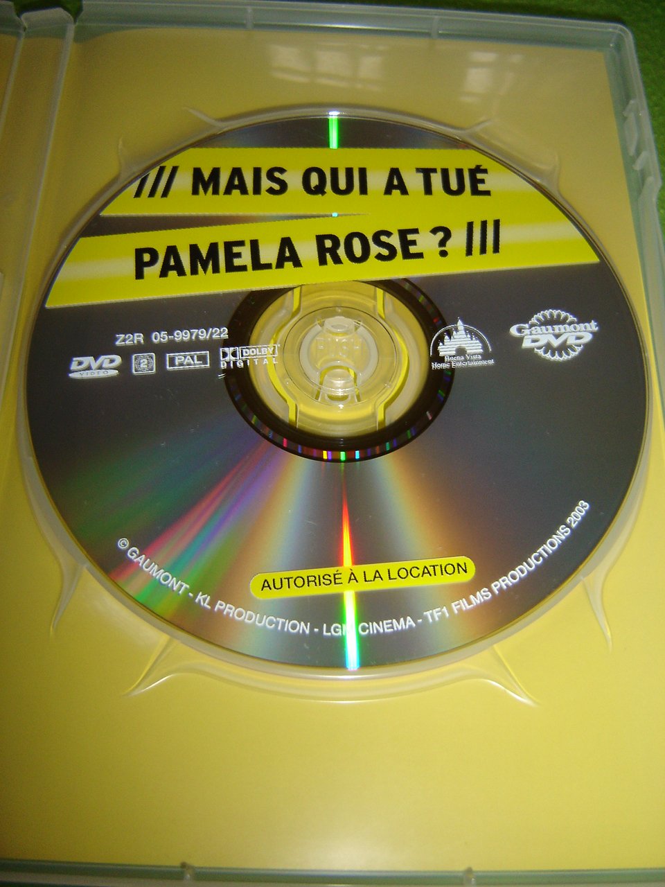 Mais Qui A Tue Pamela Rose (2003) DVD | French Mystery Thriller Movie | Perfect for Film Noir Enthusiasts & French Cinema Lovers