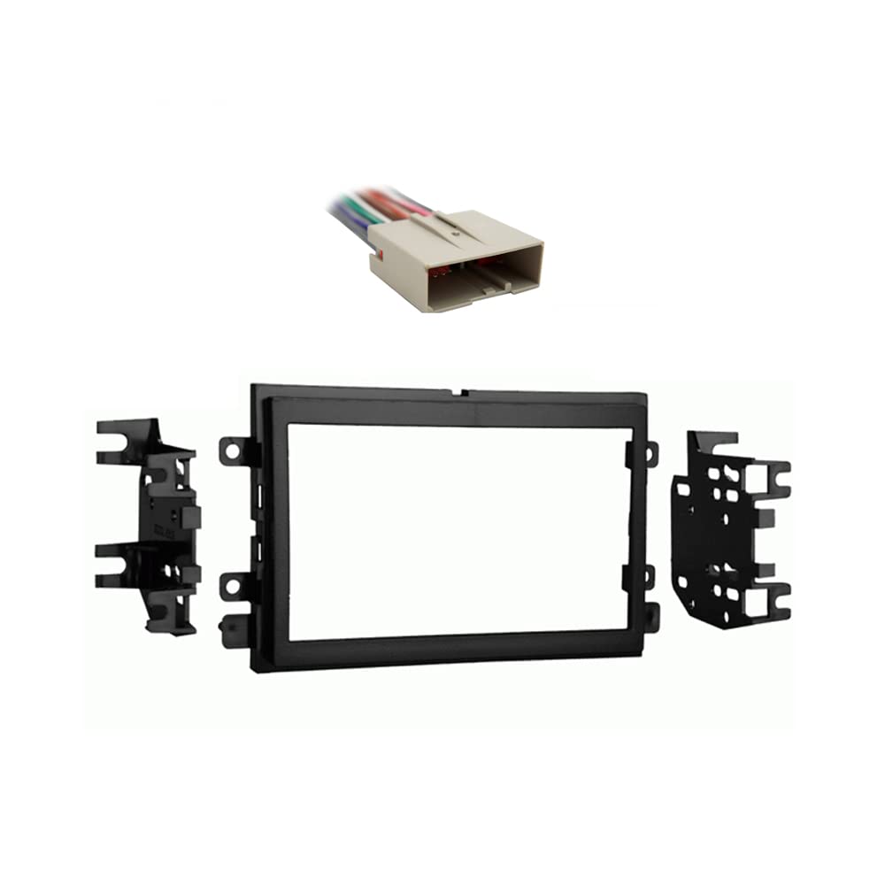 Ford F-150 2004-2006 Double DIN Stereo Installation Kit - Harmony Audio Radio Harness & Dash Kit for Seamless Car Audio Upgrade | Perfect for DIY Installations & Aftermarket Head Unit Replacement