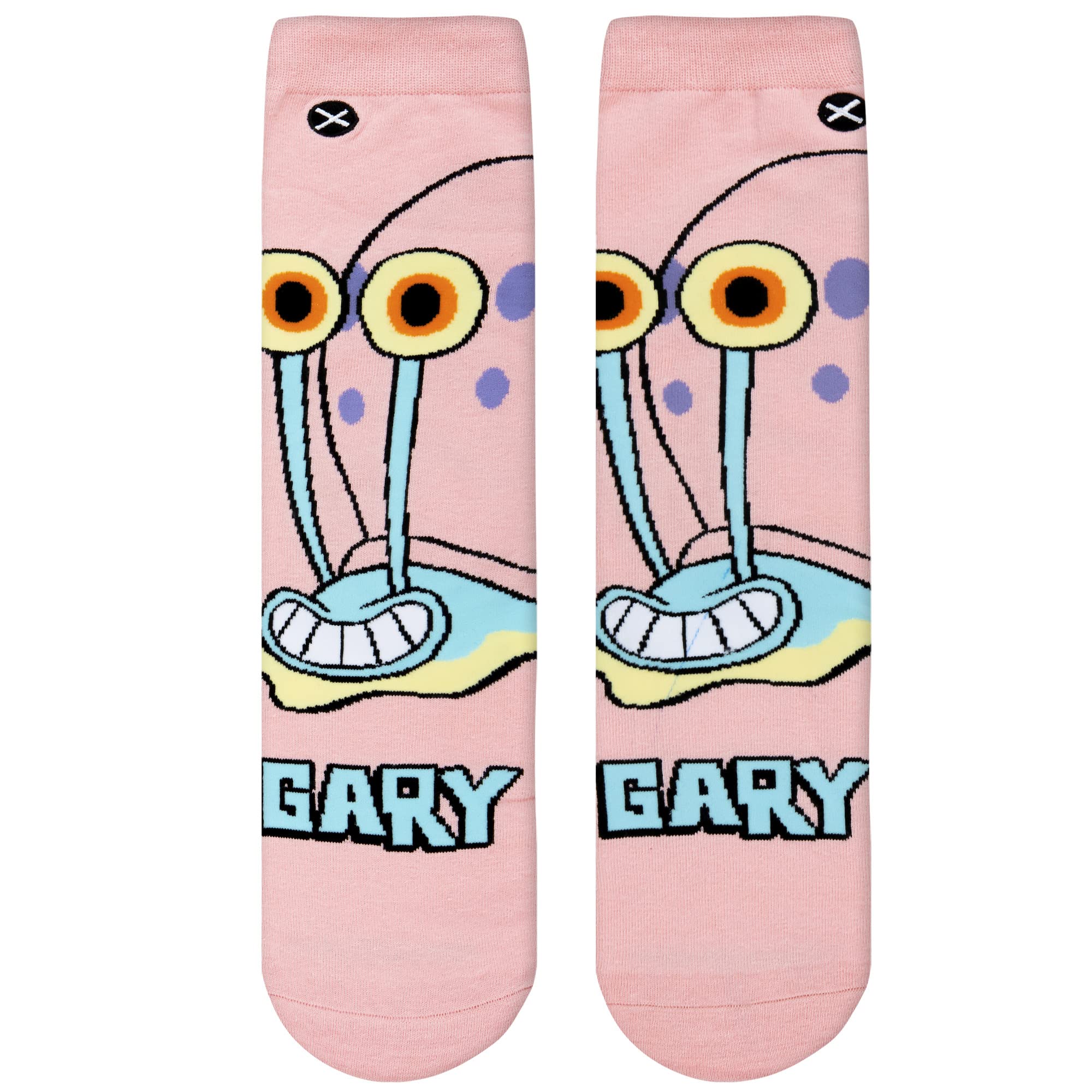 Gary The Snail Nickelodeon SpongeBob Cartoon Socks - Fun & Cute Novelty Socks for Women (US Size 5-10) - Perfect Gift for SpongeBob Fans, Cosplay & Casual Wear