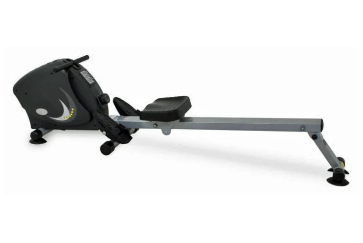 LifeSpan RW1000 Rowing Machine for Home Gym - Quiet Magnetic Resistance Rower with LCD Display - Perfect for Cardio Workouts & Full-Body Training
