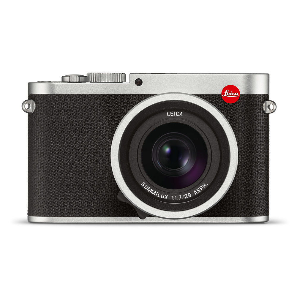 Leica Q (Typ 116) Digital Camera - Silver Anodized Finish - 24.2MP Full Frame, 28mm f/1.7 Lens - Perfect for Street Photography & Travel