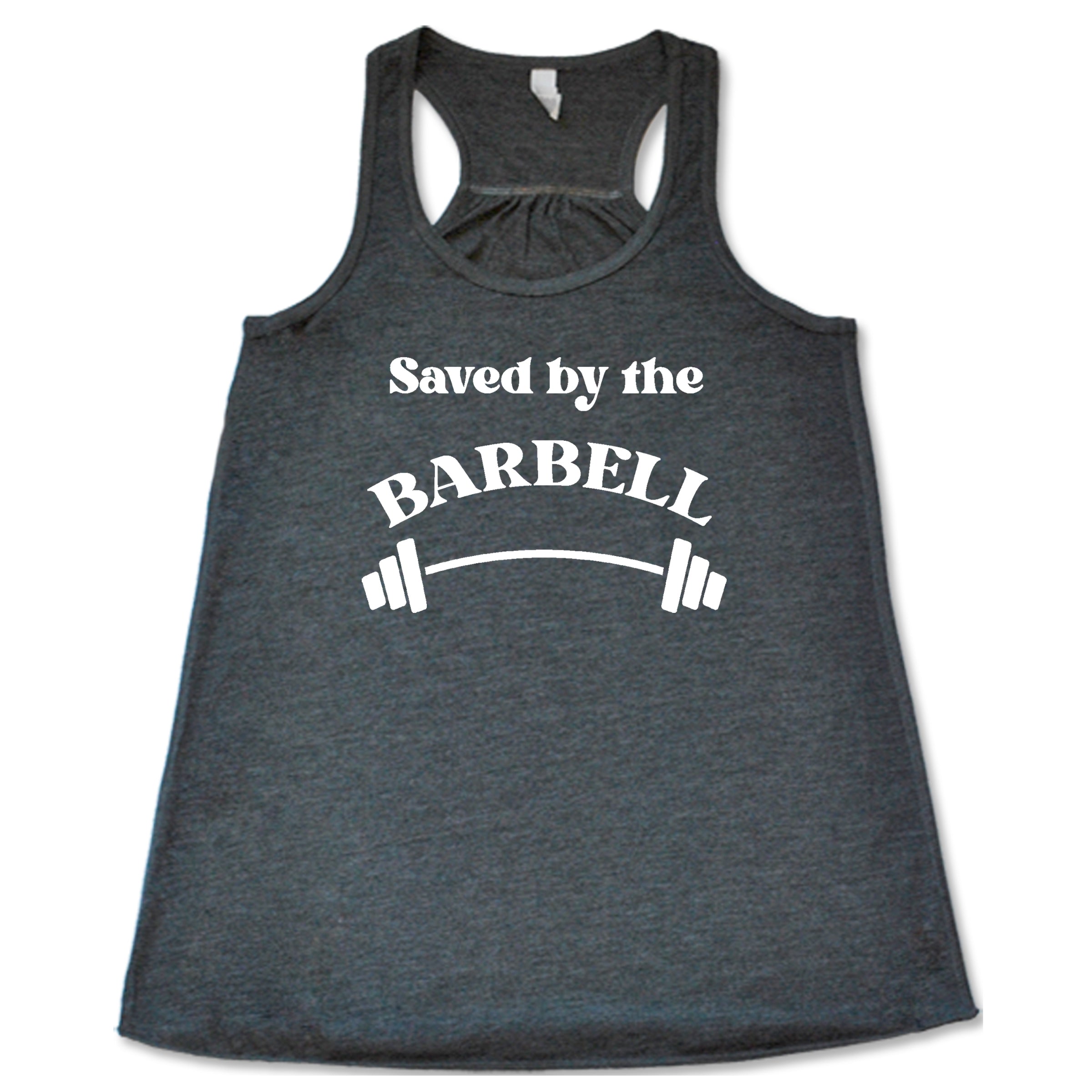 Saved By The Barbell Shirt - Gym Workout & Weightlifting Apparel for Men & Women | Perfect for CrossFit, Powerlifting & Fitness Training