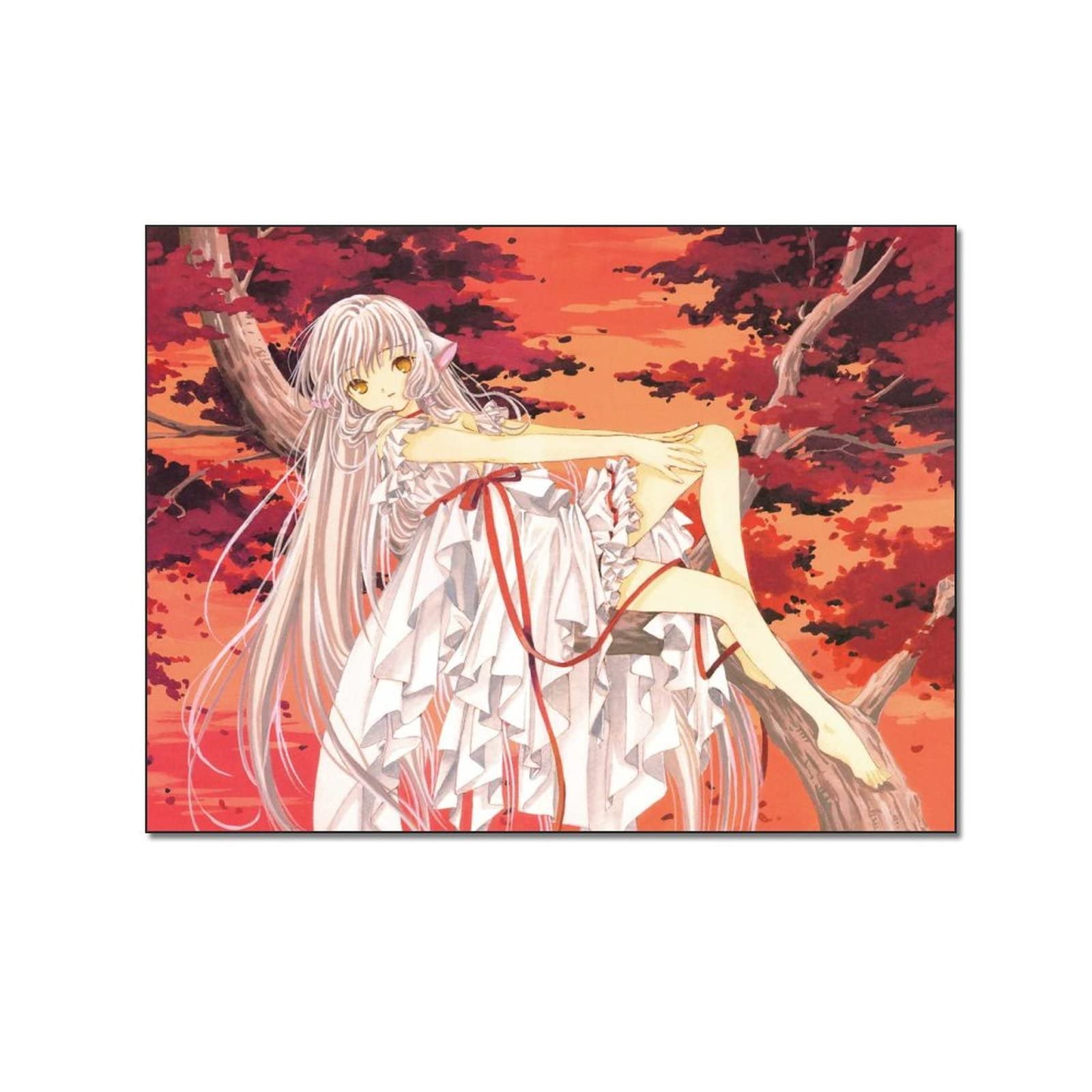 Chobits Anime Canvas Wall Art - Japanese Cartoon Posters for Bedroom & Living Room Decor - 12x16inch (30x40cm) Aesthetic Painting for Anime Fans & Home Decoration