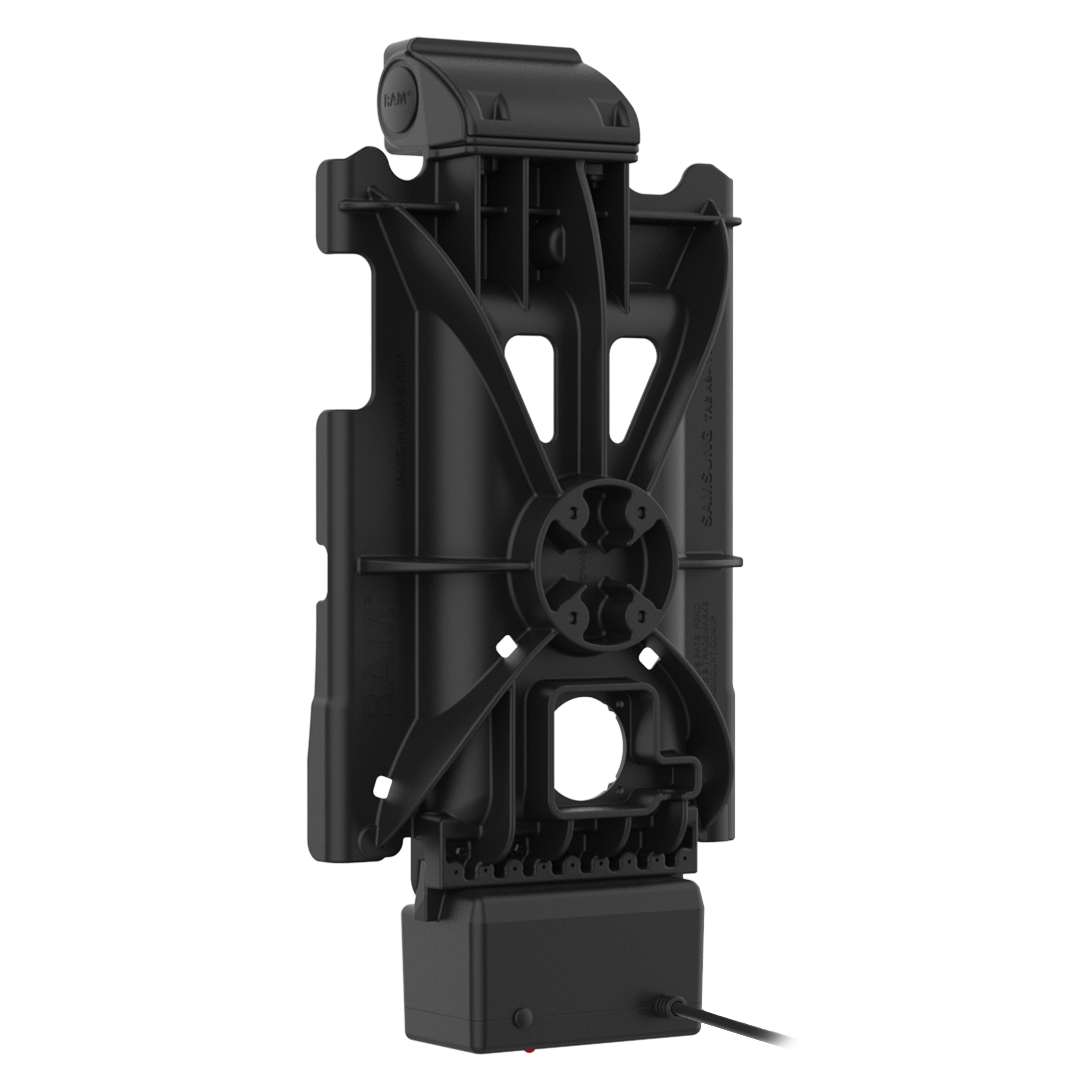 GDS® Tough Dock™ with PoE for Samsung Tab A9+ - Rugged Charging Station & Mount (Model: RAM GDS DOCK SAM88EU) - Ideal for Retail, Warehouse & Industrial Tablet Use