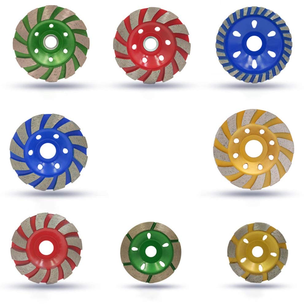 Diamond Grinding Cup Wheel - 80mm High-Speed Electric Grinder Disc for Concrete, Granite & Ceramics - Professional Bowl-Shaped Tool for Stone Polishing & Surface Preparation