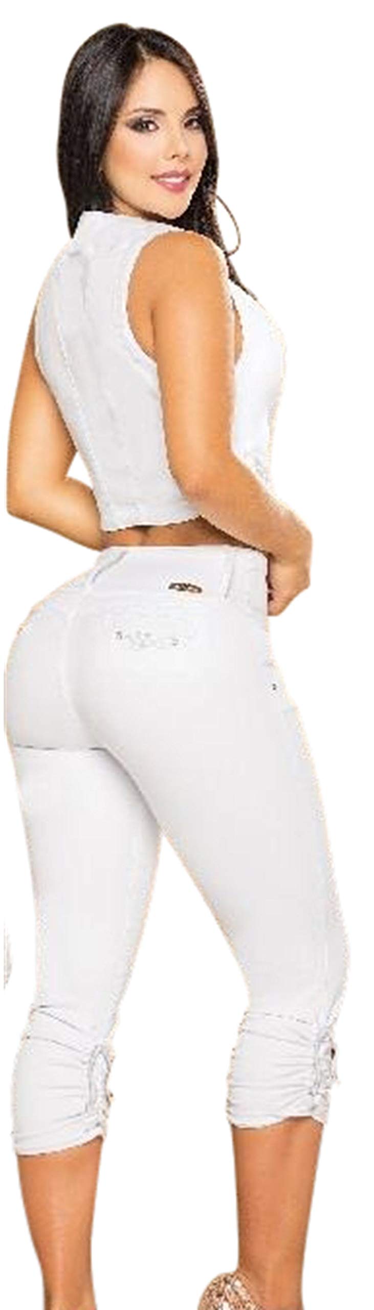 Colombian Butt Lifting Set - White Shapewear for Women | Waist Trainer & Booty Enhancer | Perfect for Gym, Workout & Everyday Wear