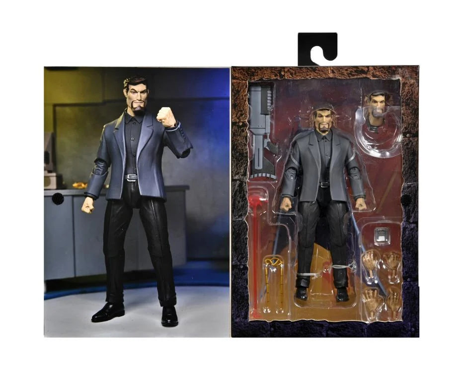 Disney's Gargoyles Ultimate David Xanatos Action Figure - Collectible Toy for Fans, Gifts for Disney Lovers - Perfect for Display, Cosplay, and Animation Enthusiasts