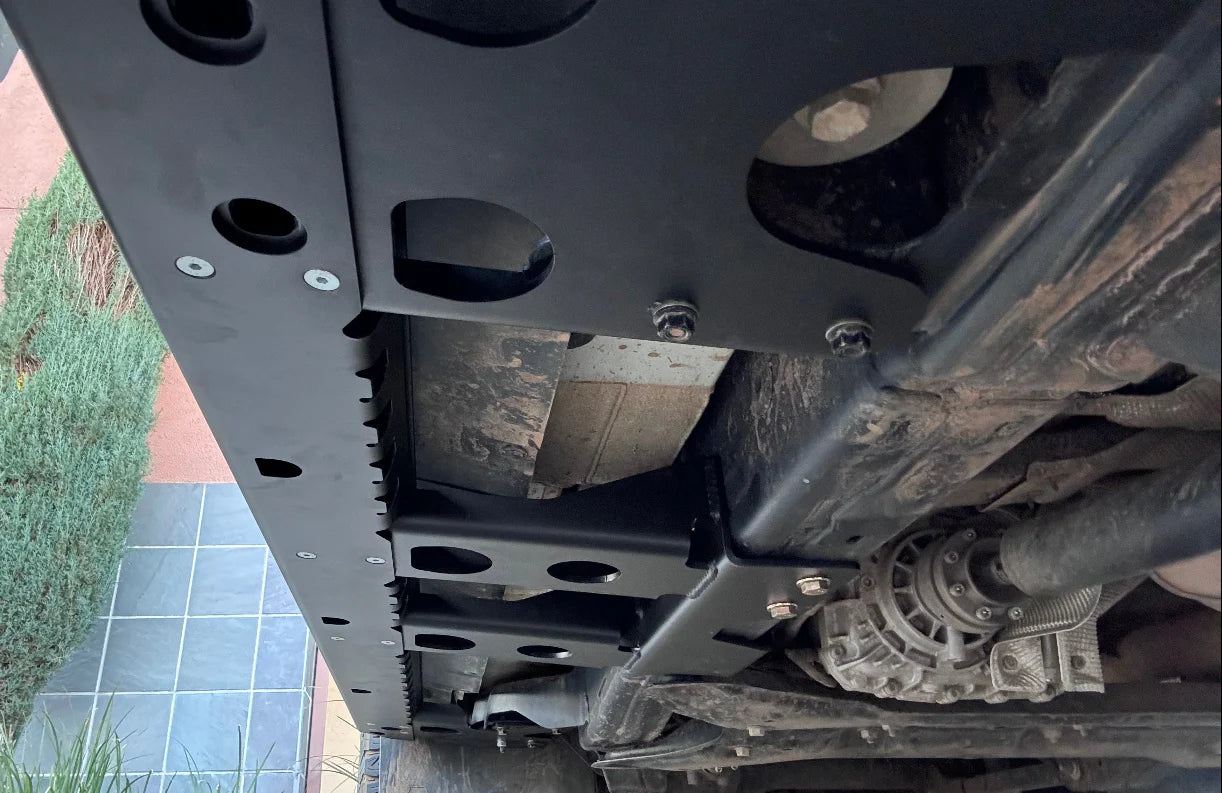Dissent Off Road Step Sliders for 2023+ Ineos Grenadier - Heavy Duty Rock Sliders & Side Steps - Perfect for Off-Roading, Overlanding & Truck Protection