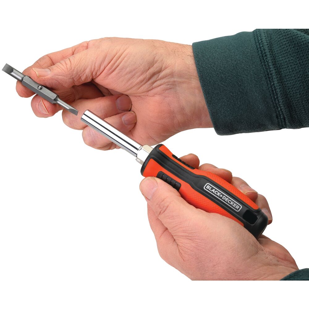 BLACK+DECKER Beyond 6-in-1 Multi-Bit Screwdriver Set with Magnetic Tip - Perfect for Home Repairs, DIY Projects & Professional Use