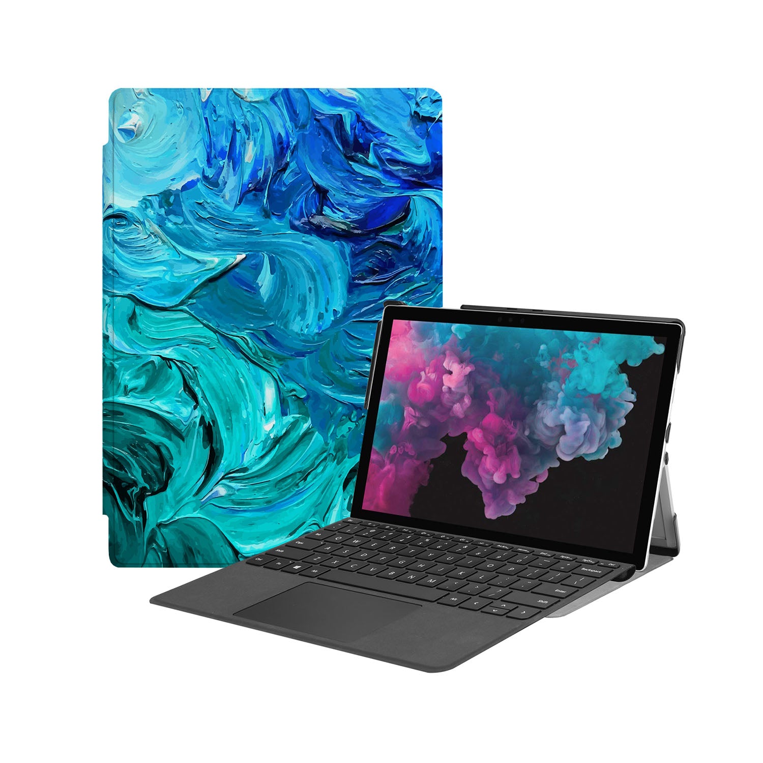 Microsoft Surface Case - Waterproof & Shockproof Protective Cover for Surface Pro 7/6/5/4 - Perfect for Travel, Work & Outdoor Use