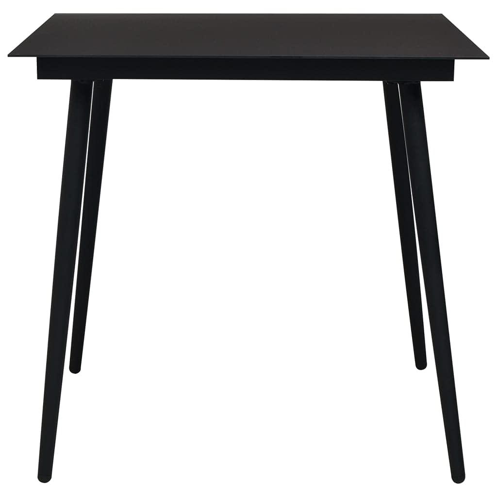 5-Piece Outdoor Bistro Table Set - All-Weather Steel & Cotton Rope Dining Furniture for Patio, Garden, Restaurant - Perfect for Backyard BBQs, Poolside Gatherings & Alfresco Dining