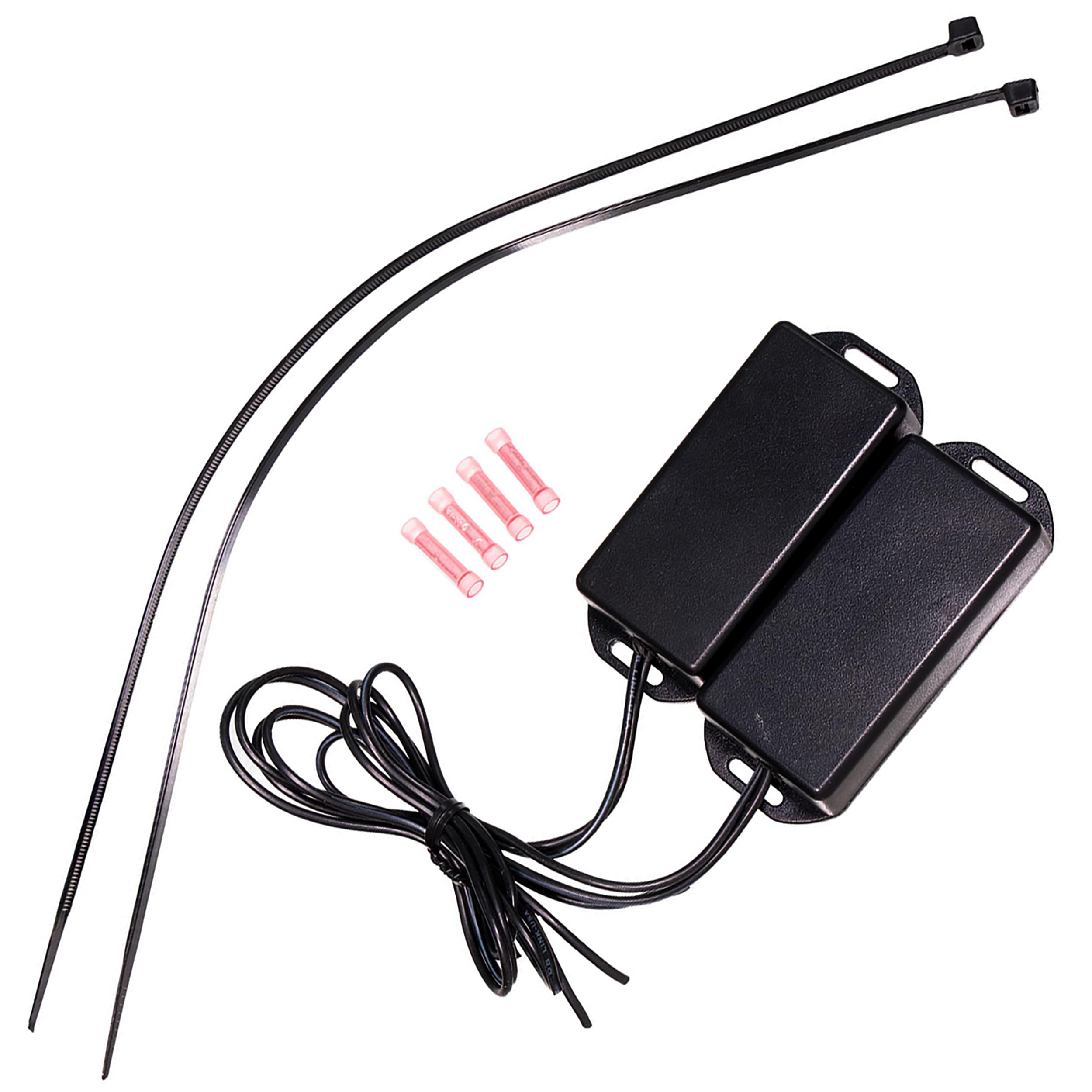 APDTY Electronic Air Shock Elimination Conversion Kit for 00-14 Cadillac Escalade, Chevrolet Avalanche/Suburban/Tahoe, GMC Yukon - Converts Air Shocks to Coil Over (Includes Bypass Modules) | Off-Road Upgrade & Smooth Ride Solution