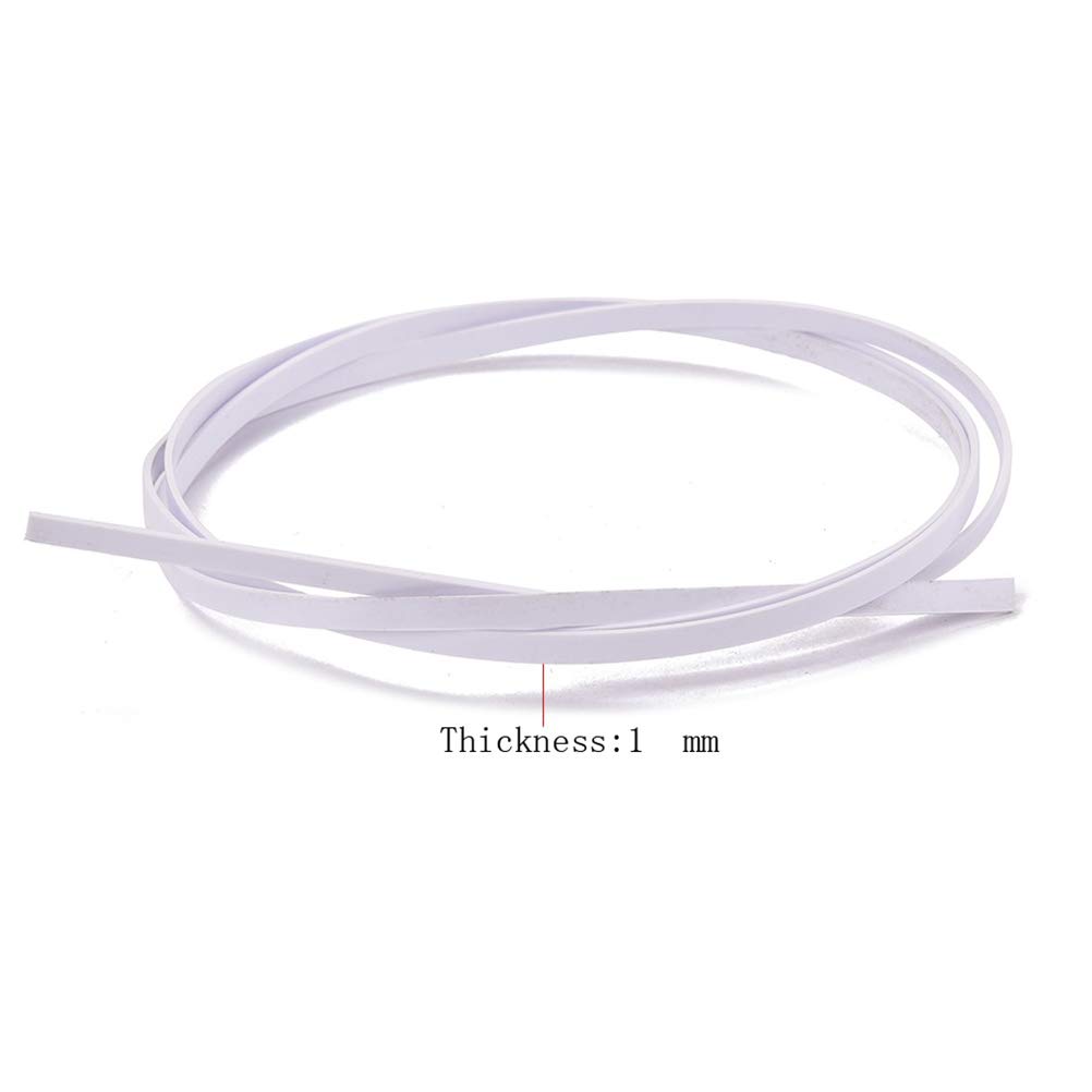 Premium White Guitar Binding - High-Quality Guitar Parts & Accessories for DIY Guitar Repair & Customization - Perfect for Electric & Acoustic Guitars
