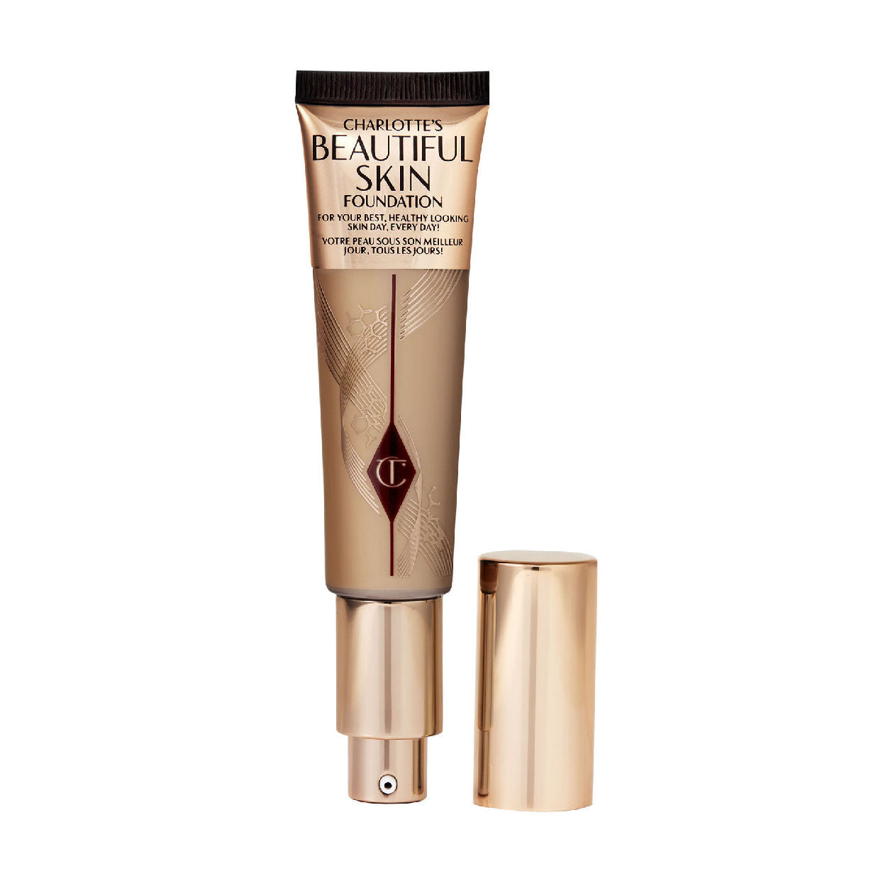 Charlotte's Beautiful Skin Foundation - Flawless Full Coverage Liquid Makeup for All Skin Types | Perfect for Daily Wear, Special Occasions & Photography