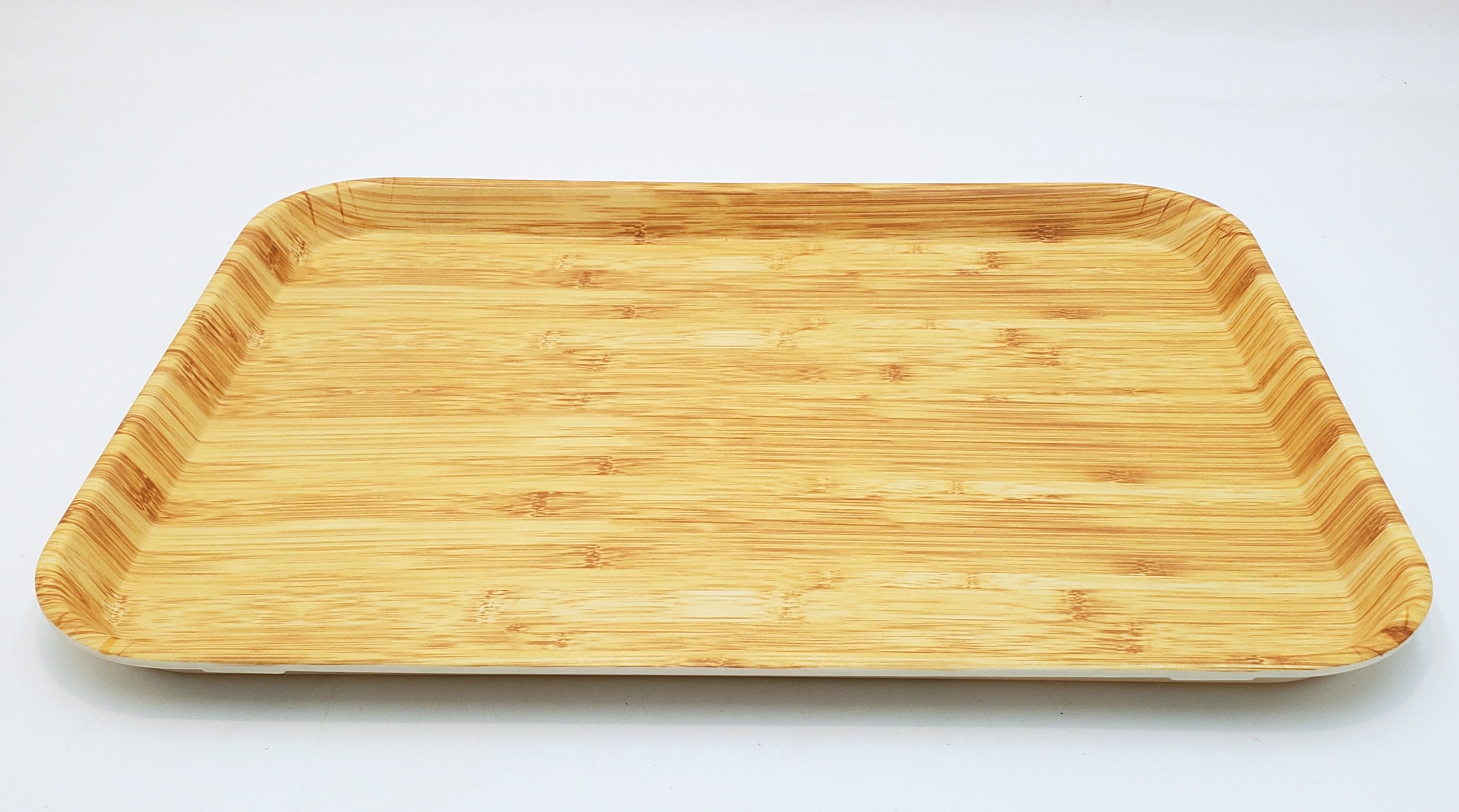 17x13 Inch Melamine Serving Tray Rectangle - Durable & Lightweight Party Platter for Entertaining, Buffets, Picnics & Outdoor Dining