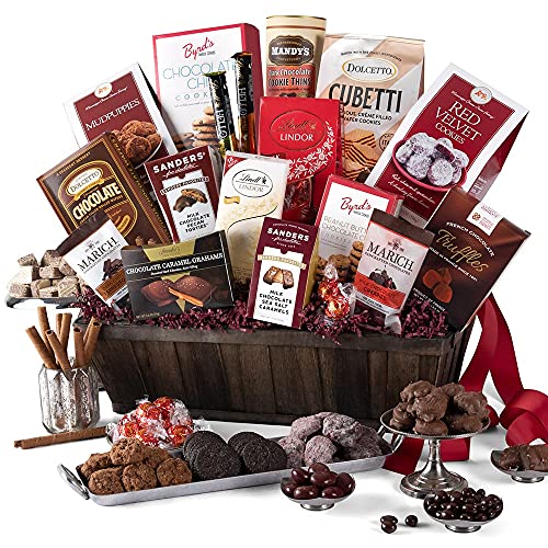 Premium Chocolate Gift Basket - Gourmet Assorted Chocolates in Elegant Packaging - Perfect for Holidays, Birthdays & Corporate Gifting