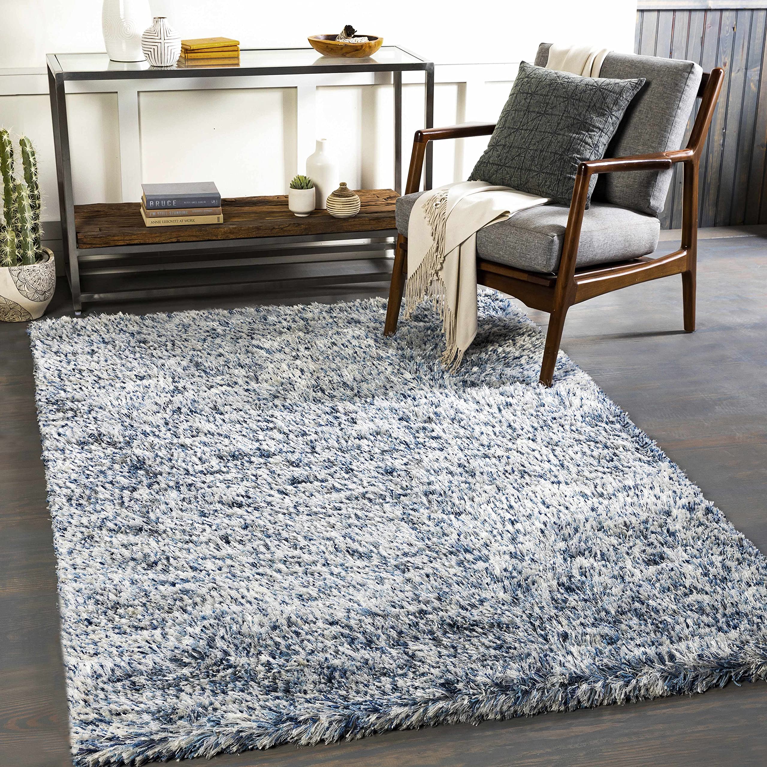 Premium 2' x 3' Soft Non-Slip Area Rug for Living Room, Bedroom, Office - Tinambacan Collection | Cozy Home Decor & Floor Protection