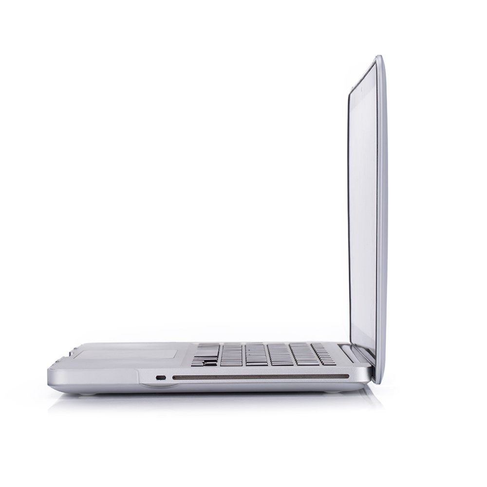 MacBook Pro 13 Case 2012-2008 Model A1278 | Matte Hard Plastic Shell Cover for 13.3-inch MacBook Pro with CD-ROM Drive - White | Perfect for Work, Travel & School Protection