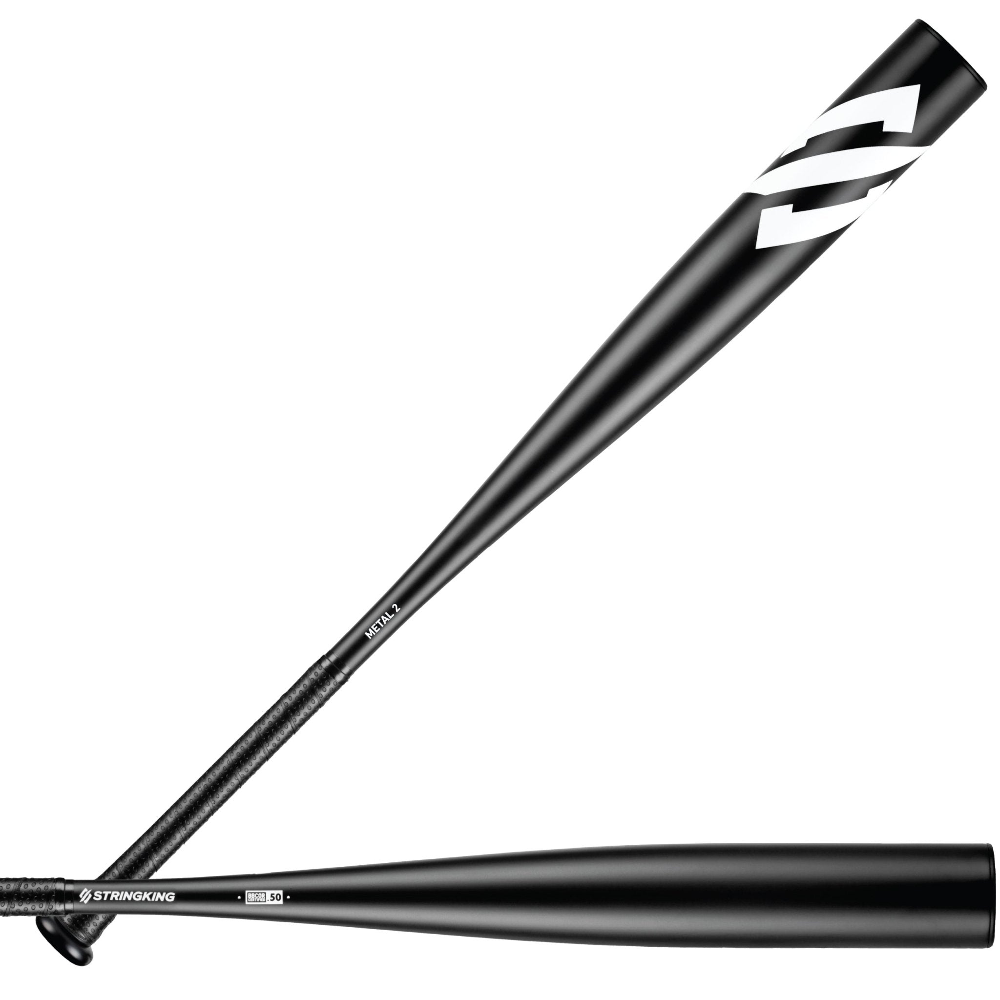 StringKing Metal 2 BBCOR Baseball Bat - High Performance Alloy Barrel for Power Hitters | Perfect for Competitive Play & Training