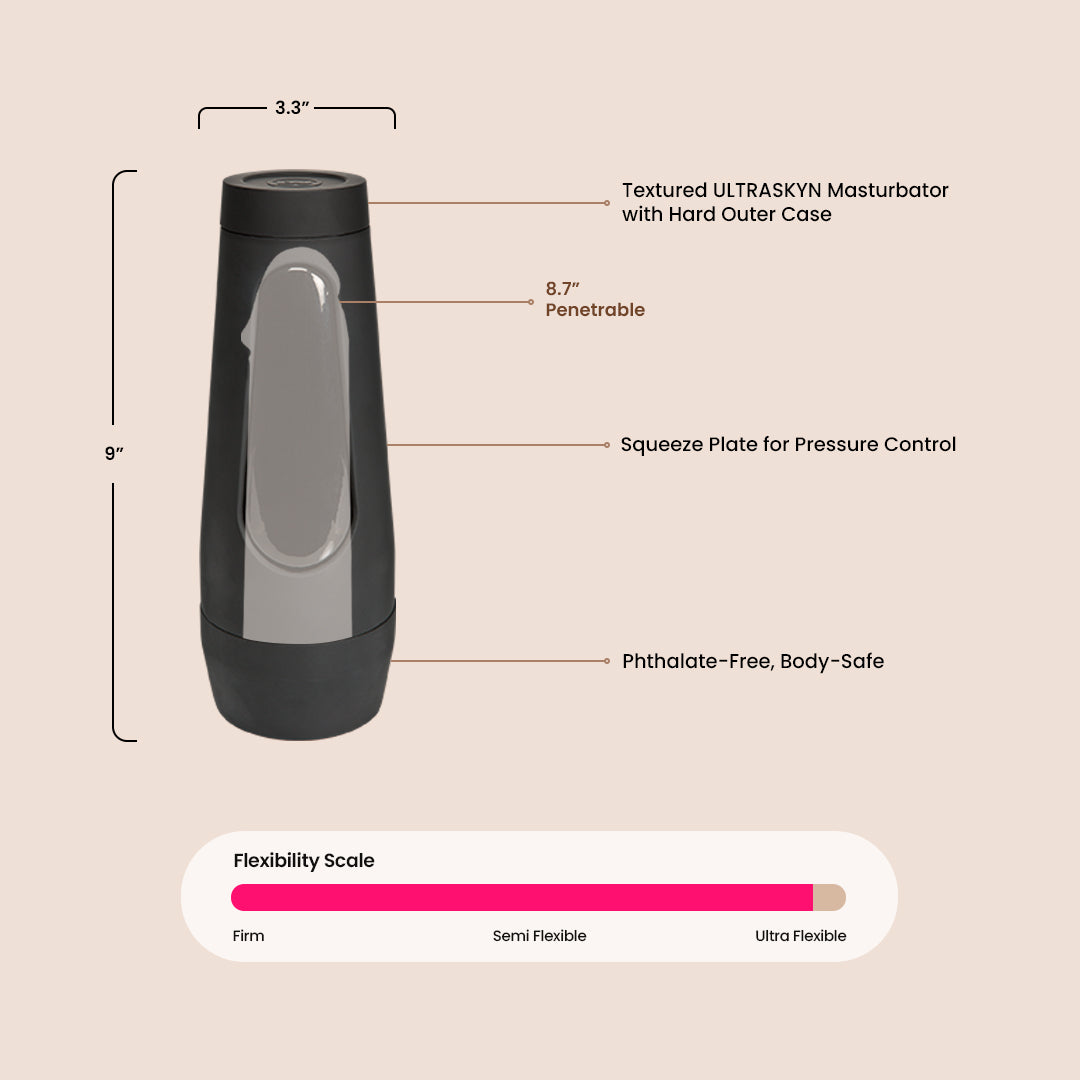 Natasha Nice Squeezable Grip Adult Toy - Soft & Flexible Pleasure Device for Couples & Solo Play - Perfect for Sensual Massage & Intimate Moments