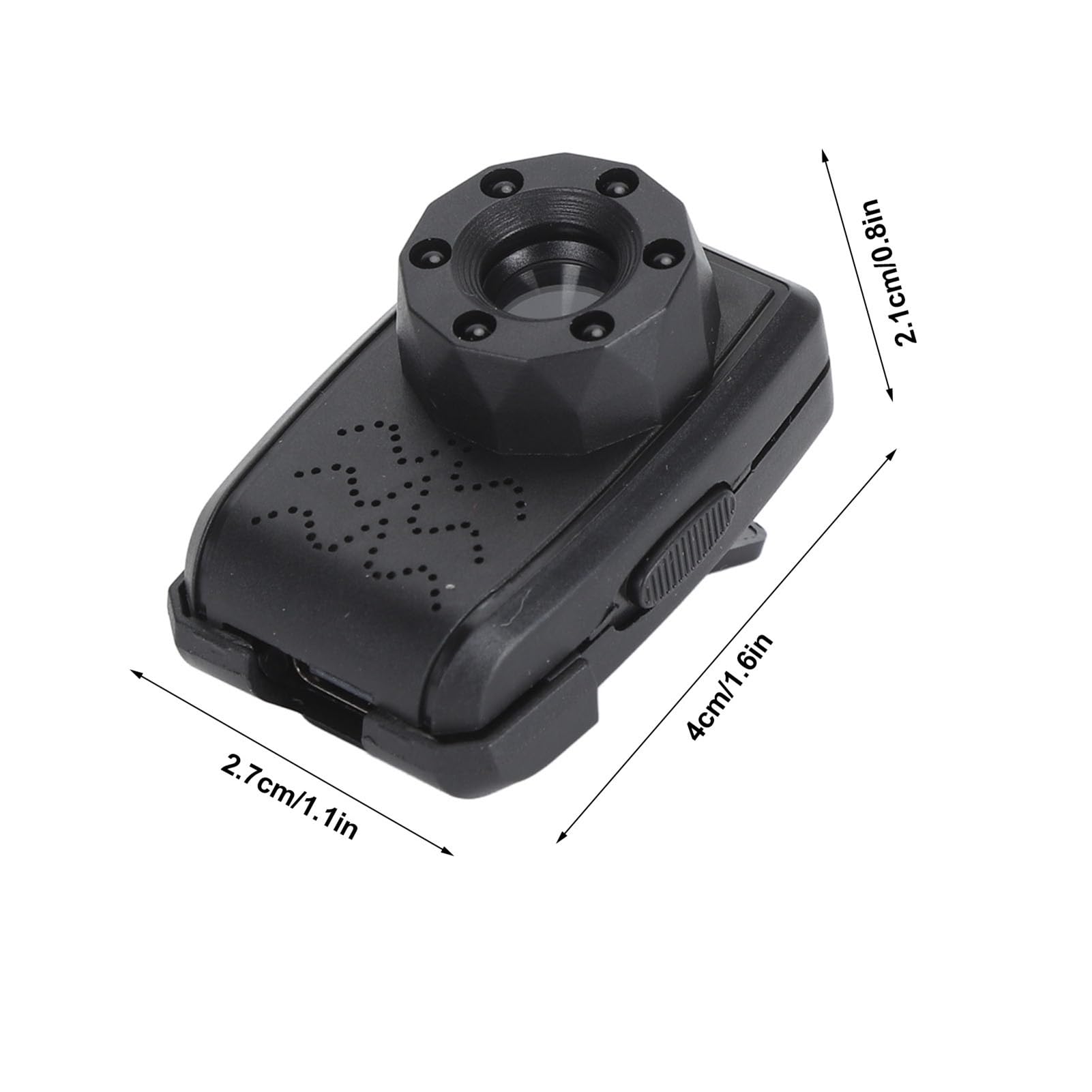 Mini Wireless WiFi Camera - HD 1080P, Infrared Night Vision, 2-Way Audio, Remote APP Control for Indoor/Outdoor Security - Perfect for Home Monitoring, Baby/Pet Watching, and Office Surveillance