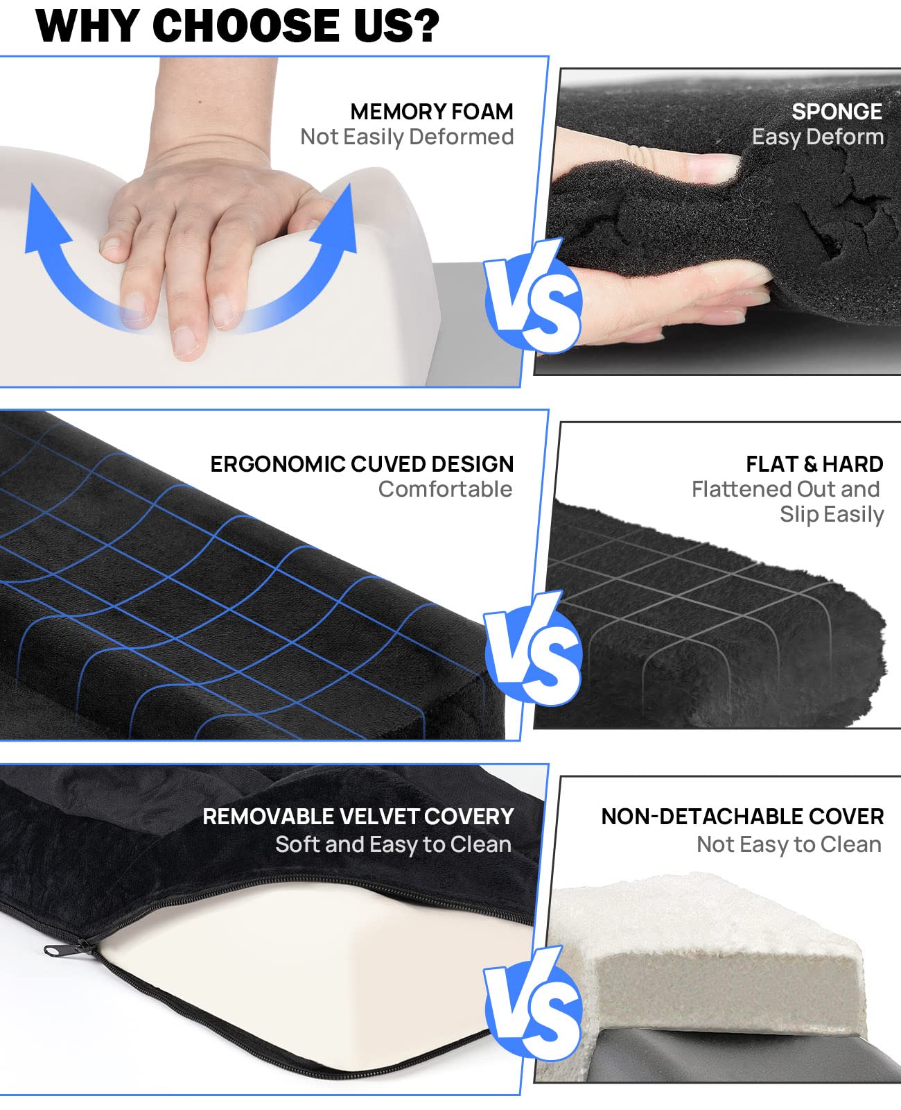 **ISSYAUTO Knee Scooter Cushion Cover – 2