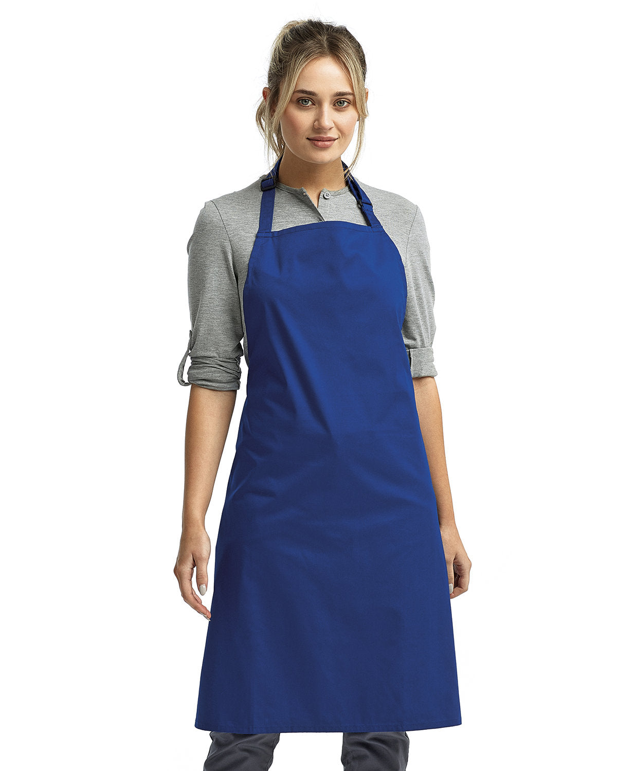 Reprime RP150 Unisex Recycled Bib Apron - Artisan Collection with Vibrant Colors | Perfect for Cooking, Baking, BBQ & Crafting