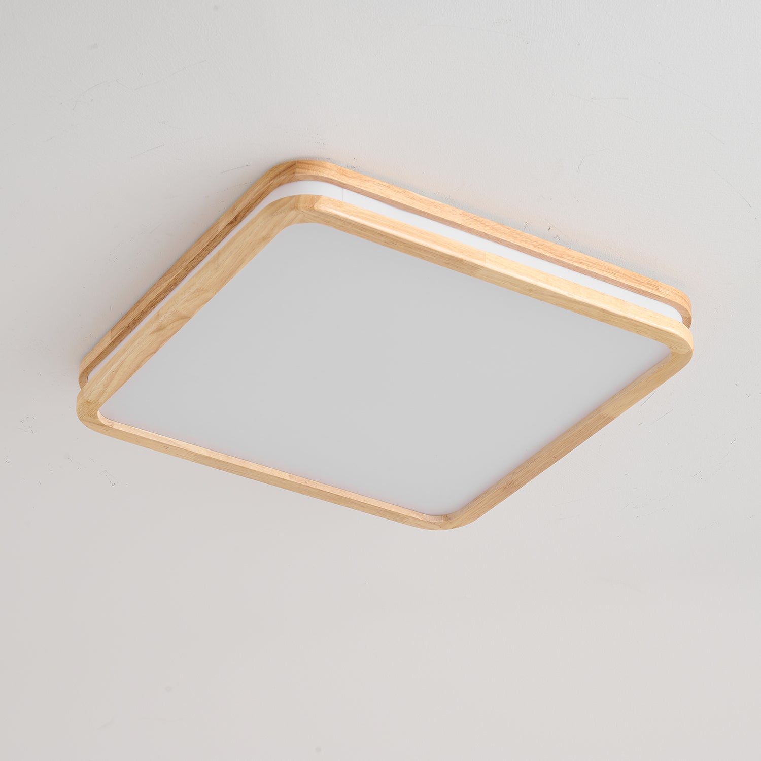 Cirro Modern Ceiling Light Fixture - Energy Efficient LED Flush Mount for Living Room, Bedroom, Kitchen & Hallway - Dimmable Bright Lighting for Home & Office