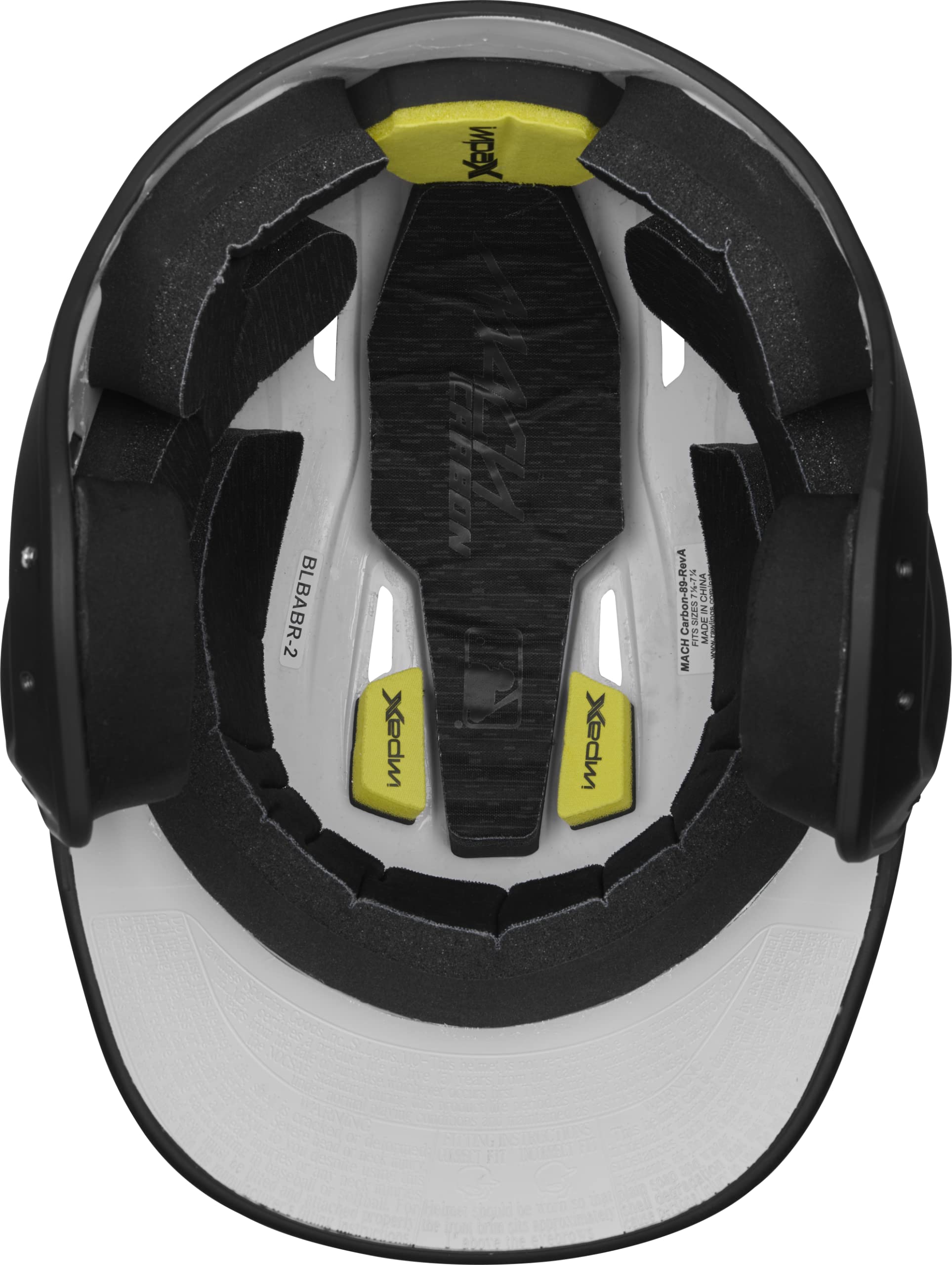 Rawlings MACH Carbon Baseball Batting Helmet - Matte Finish, Youth & Adult Sizes, Multiple Color Options for Baseball & Softball Games, Practice & Training