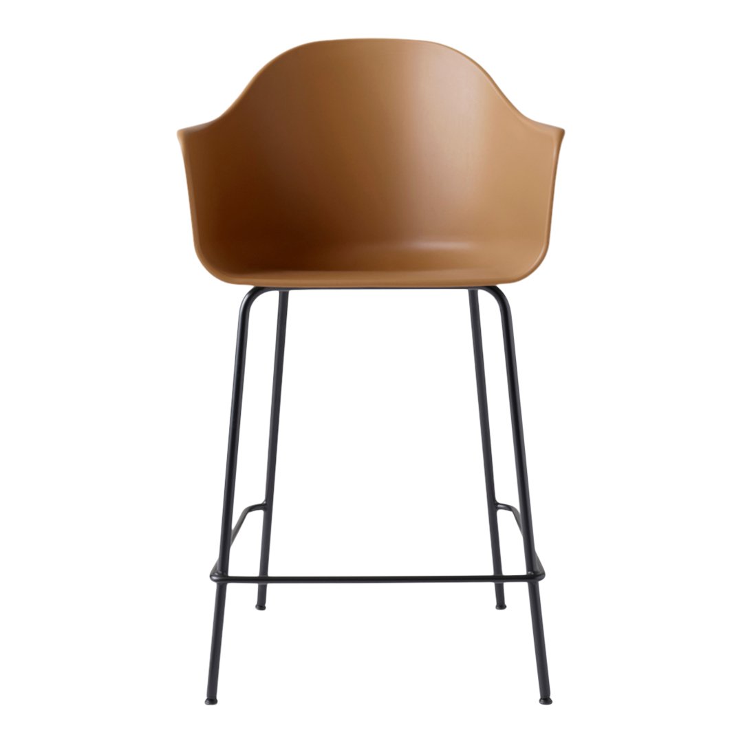 Harbour Counter Stool - Modern Bar Stool for Kitchen Island, Breakfast Bar & Home Decor - Adjustable Height & Comfortable Seating for Dining & Entertaining