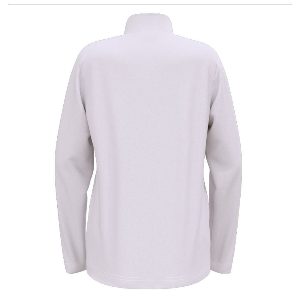 Odlo Berra Kids Long Sleeve Mid Layer - Misty Lilac | Warm Fleece Baselayer for Hiking & Outdoor Activities | Cold Weather Thermal Shirt for Boys & Girls