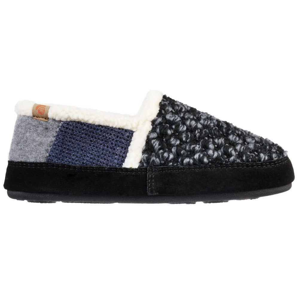 Eco-Friendly Women's Upcycled Meadow Moc Slippers with Cloud Cushion® Comfort - Cozy House Shoes for Relaxing at Home & Lounging