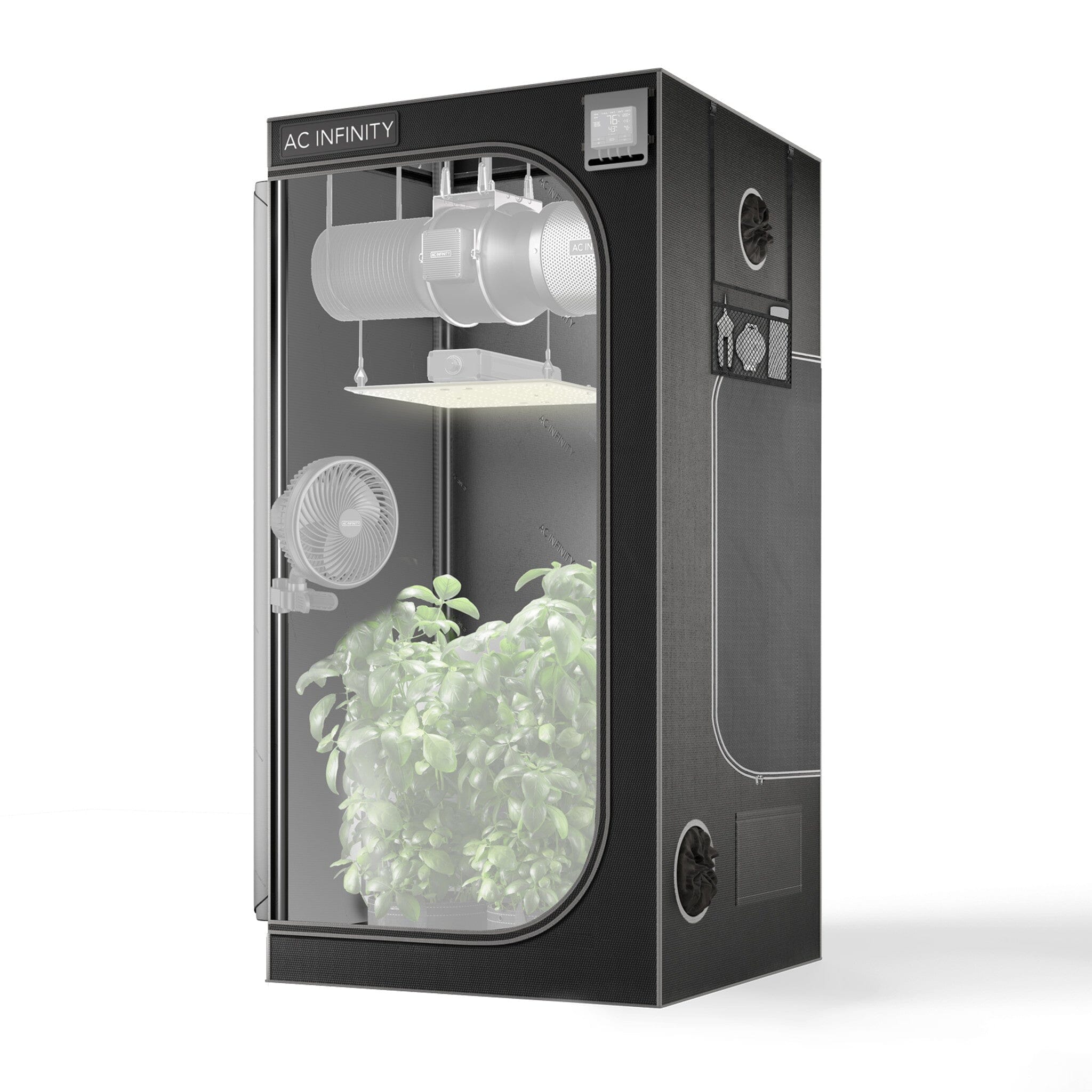 AC Infinity Advanced Ionframe 3x3 Grow Kit - Complete 3 Plant Hydroponic System for Indoor Gardening | Perfect for Home Grow Rooms, Greenhouses & Vertical Farming