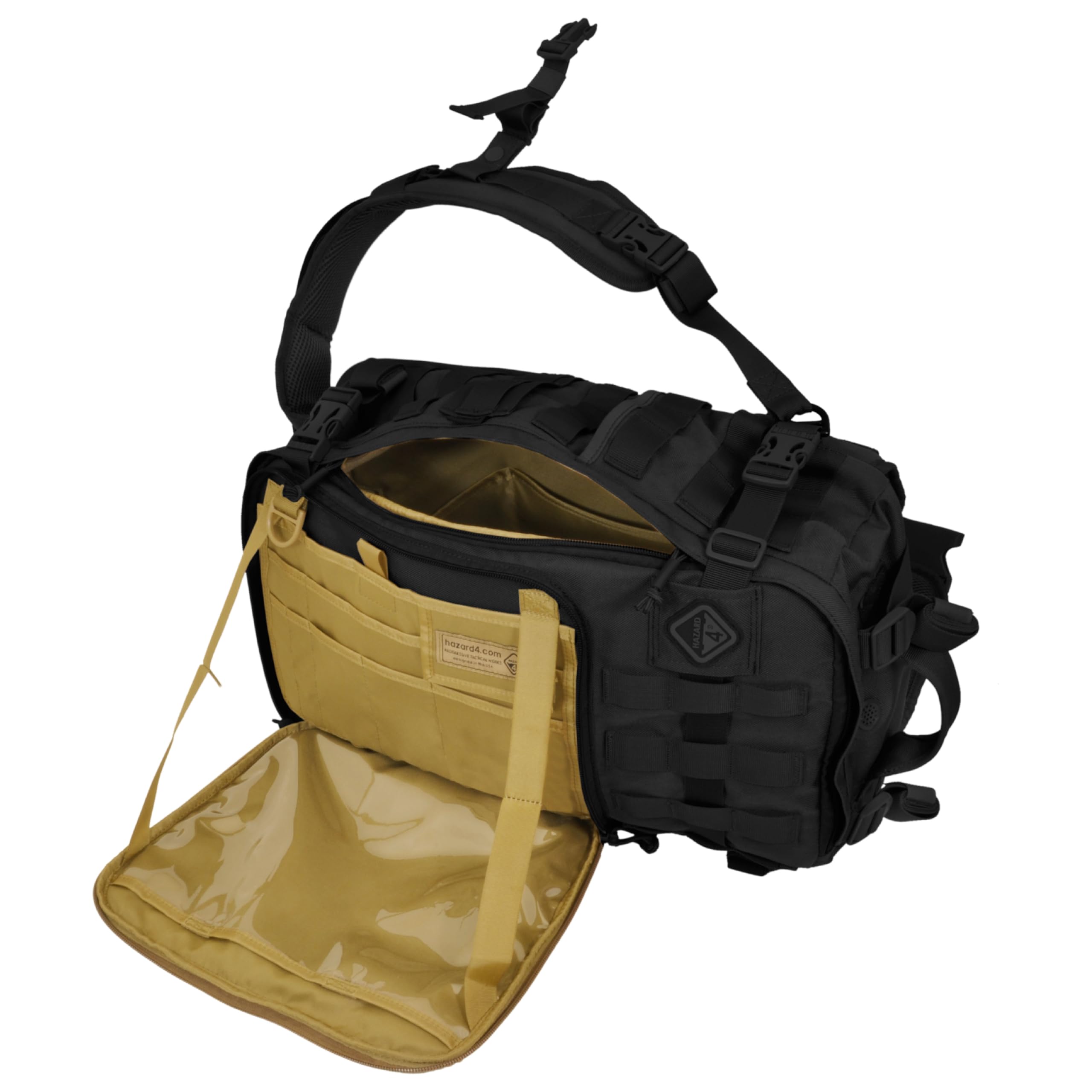 HAZARD 4 Second Front™ Rotatable Tactical Backpack - Durable Military Style MOLLE Compatible EDC Pack for Outdoor, Hiking & Travel - Perfect for Adventure, Camping & Everyday Carry