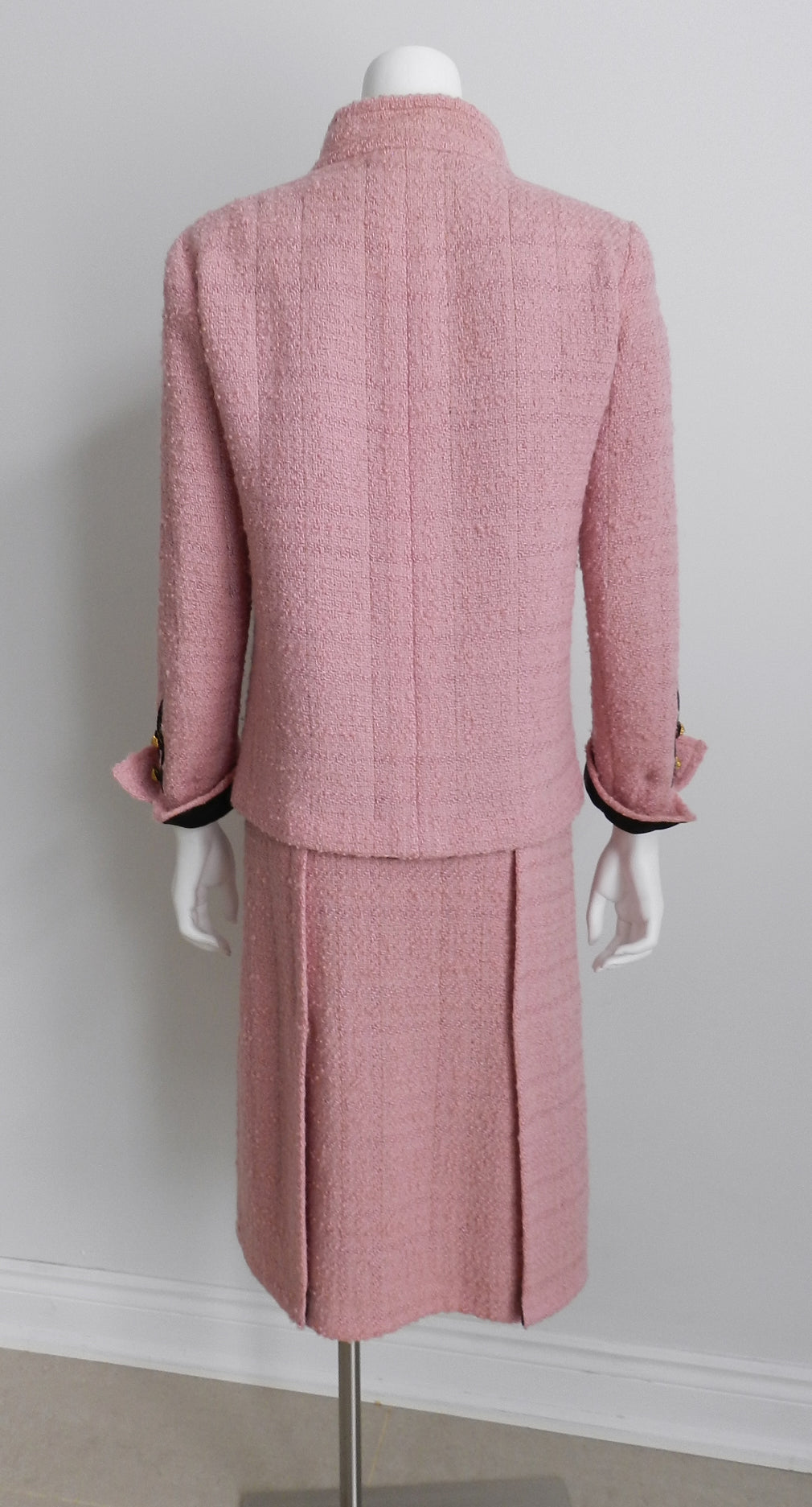 Vintage Chanel 1963 Pink Haute Couture Suit - Authentic Documented Collector's Piece for Fashion Shows & Special Occasions