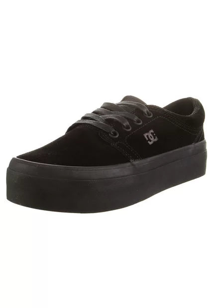 DC Trase Platform LE Skate Shoes for Men & Women - Comfortable Sneakers for Skateboarding & Casual Wear (Outlet Deal) - Perfect for Street Style & Urban Fashion