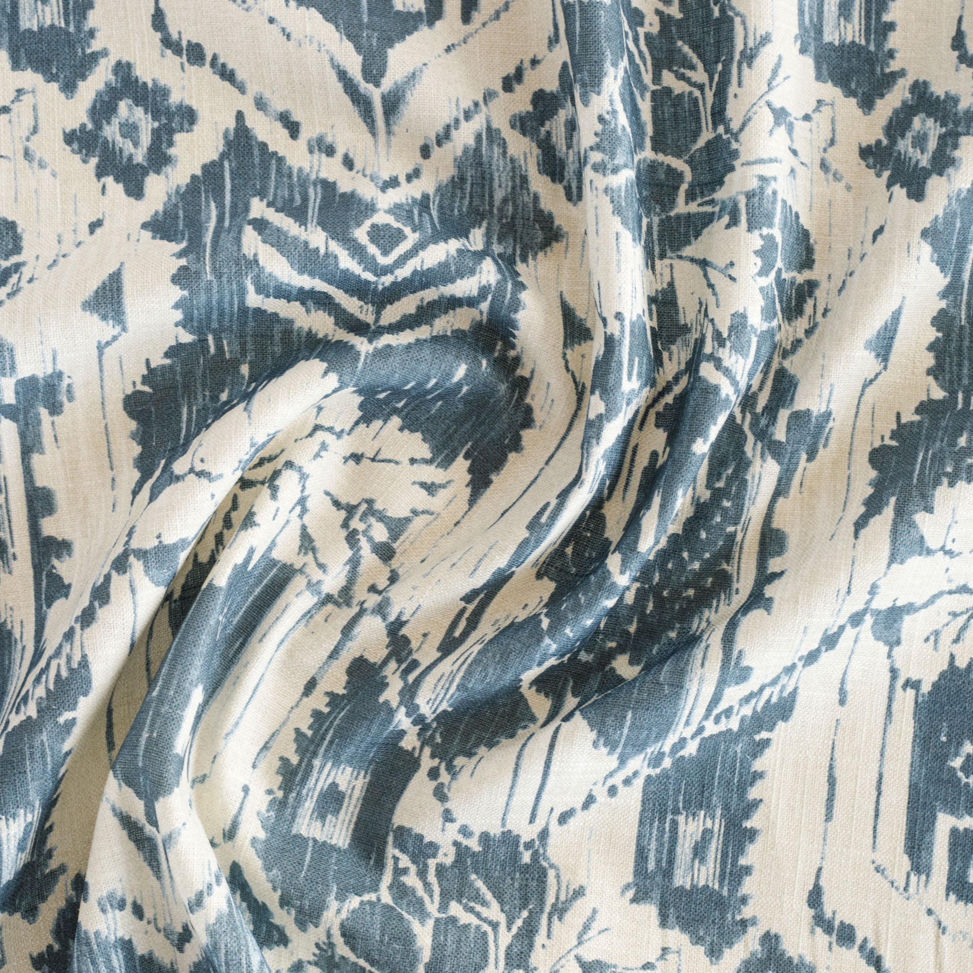 Premium Merida Fabric - 100% Cotton Indigo Dyed Textile for Quilting, Upholstery & DIY Crafts | Soft, Durable & Fade-Resistant Material for Home Decor & Sewing Projects
