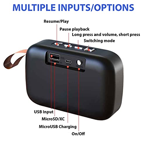 UMX Wireless Ellipsis 10 Compatible Speaker - 3W Power, 6H Playtime, Fabric Design for Indoor, Outdoor & Travel Use (Gray) | Perfect for Home, Office, Camping and Beach Parties