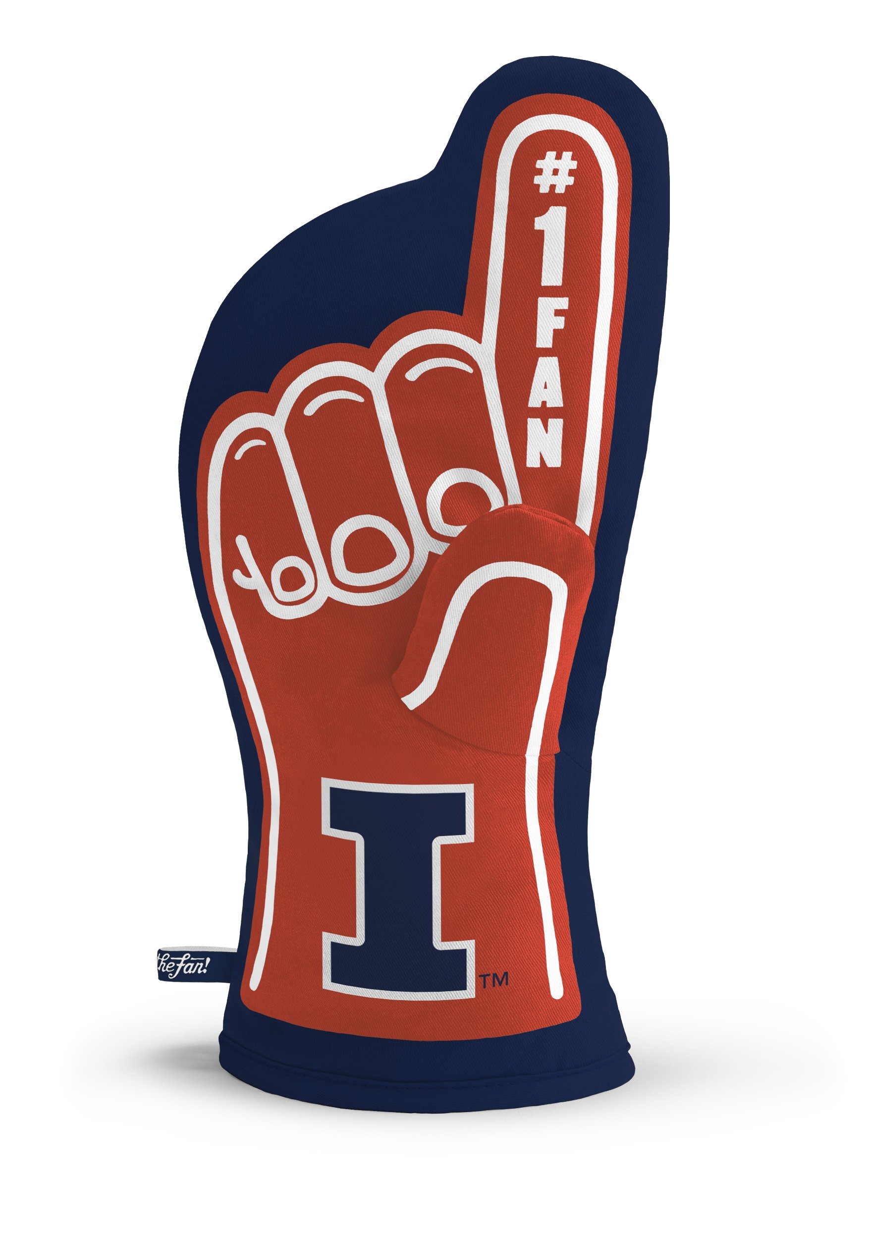 YouTheFan NCAA #1 Heat-Resistant Oven Mitt - Perfect for Baking, Grilling & Kitchen Safety