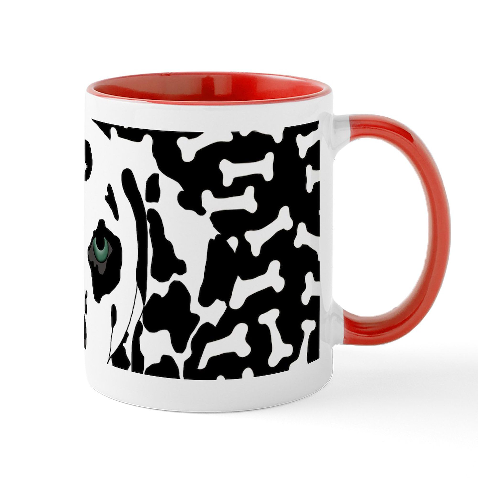 11 oz (325 ml) Ceramic Coffee Mug - Dalmatian Dog Design - Perfect for Tea, Hot Chocolate & Office Use - CafePress