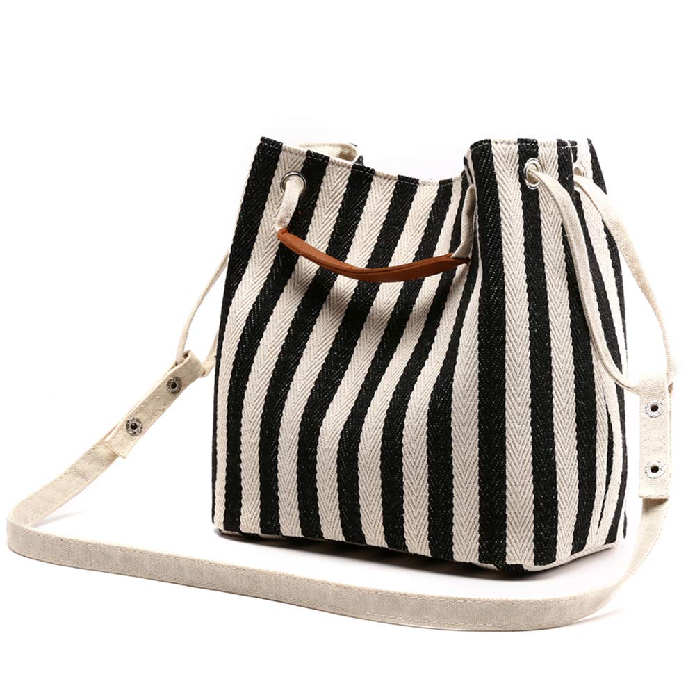 Women's Canvas Hobo Shoulder Bag - Stylish Crossbody Purse for Daily Use