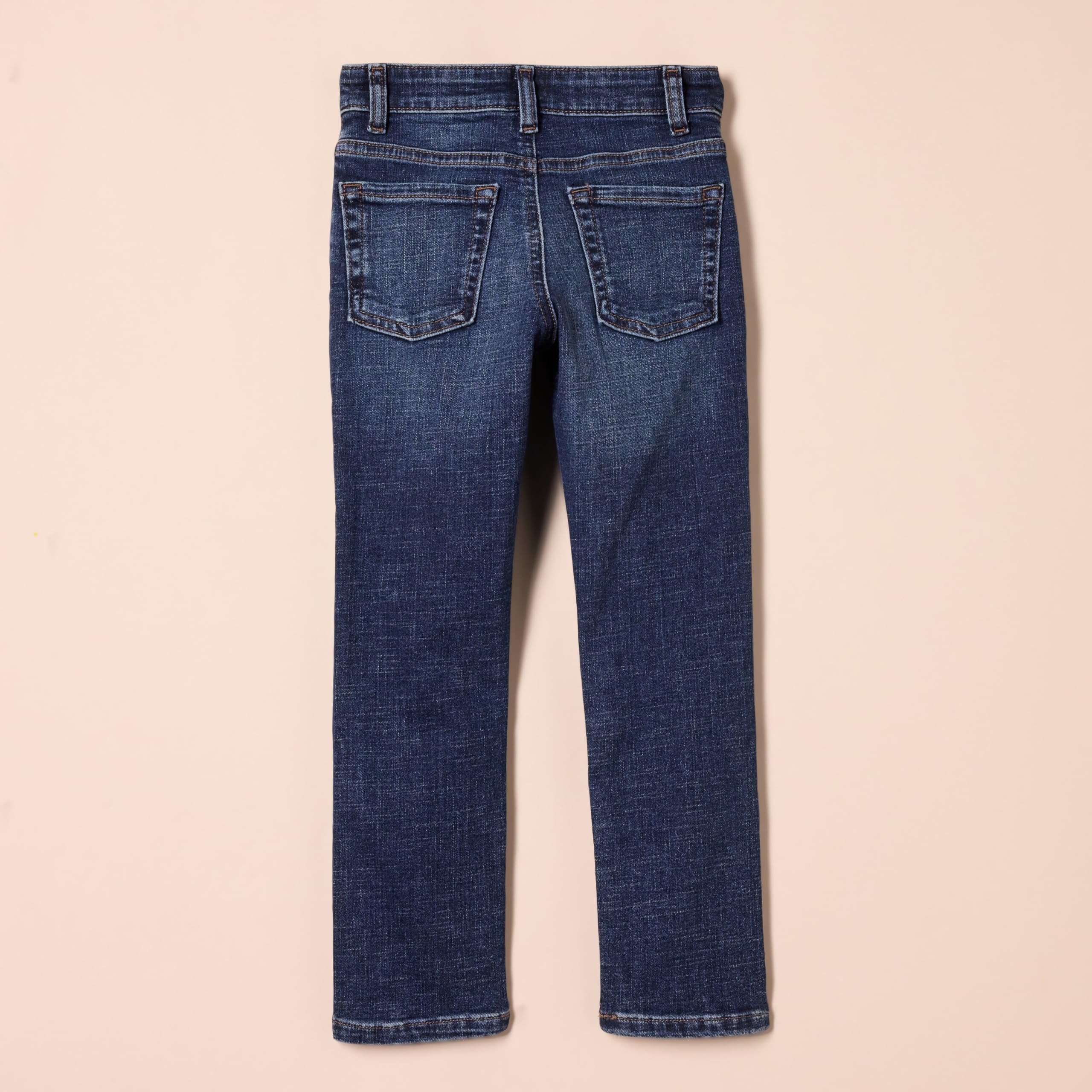 Amazon Essentials Boys' Stretch Slim-Fit Jeans - Comfortable & Durable Denim Pants for School, Play & Everyday Wear