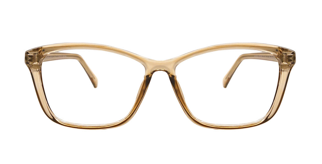 ST6180 Crystal Brown Reading Glasses - Premium Lightweight Readers for Women & Men - Perfect for Reading, Computer Use & Close-Up Work