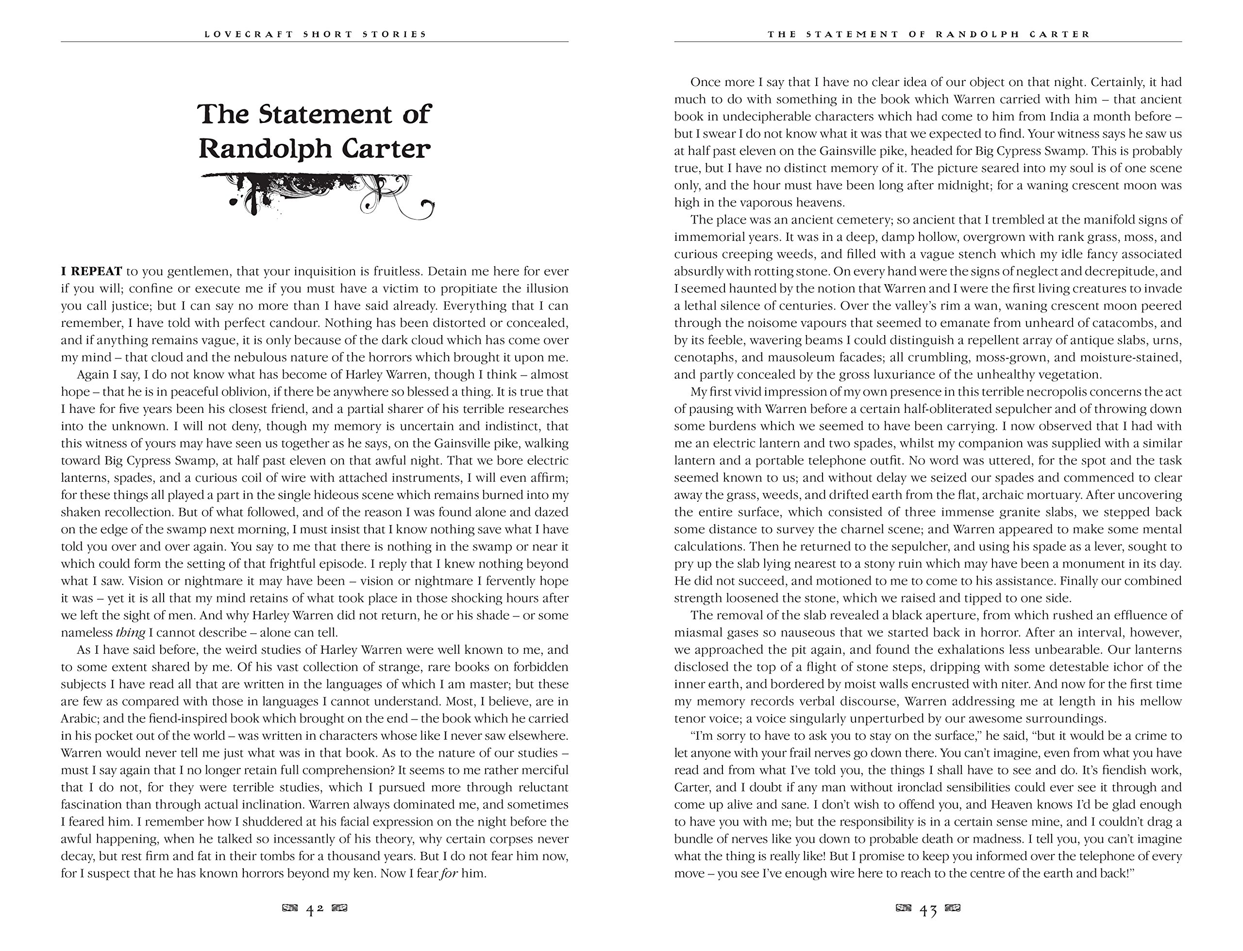 Lovecraft Short Stories Collection - Gothic Fantasy Horror Books by H.P. Lovecraft | Perfect for Halloween Reading & Dark Fantasy Lovers