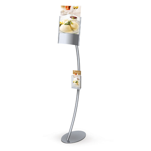 11x17 Eclipse Sign Holder - Durable Menu & Announcement Display Stand for Restaurants, Retail Stores & Events - Perfect for Indoor & Outdoor Use