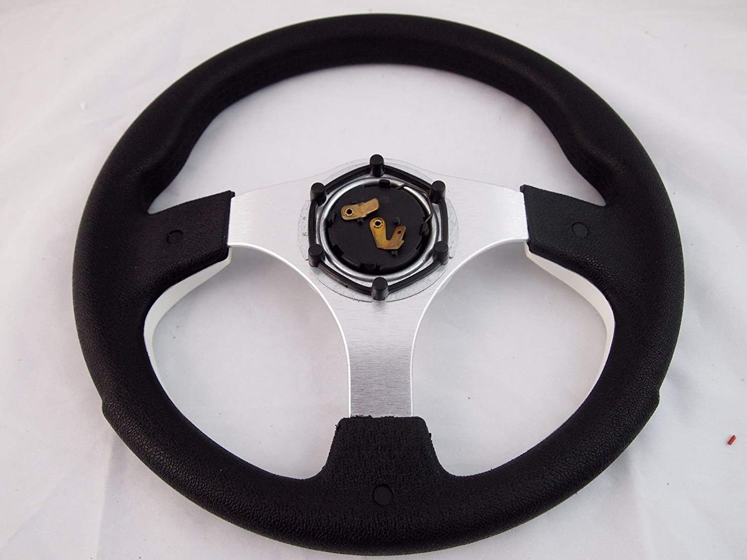 White Marine Steering Wheel with 3/4